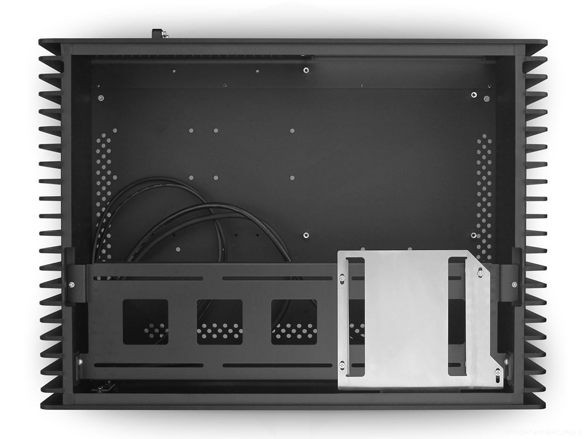 Streacom FC10 Alpha Fanless Mini-ITX PC Case - Ultra Quiet Silent Computer Chassis for Home Theater & Office Workstations