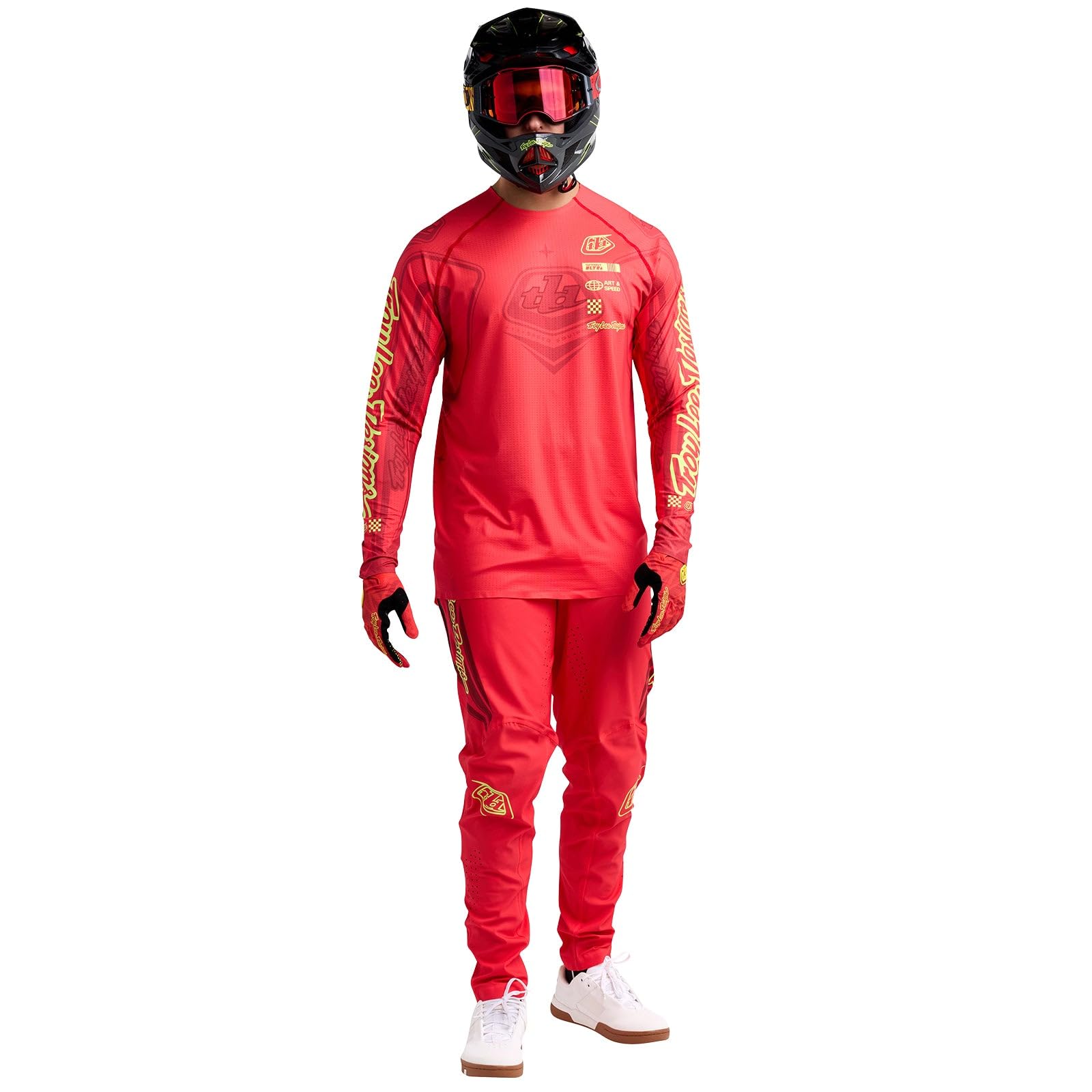 Troy Lee Designs Sprint Ultra Jersey - Lightweight & Breathable Mountain Bike Jersey for Men - Perfect for Trail Riding & Enduro Racing