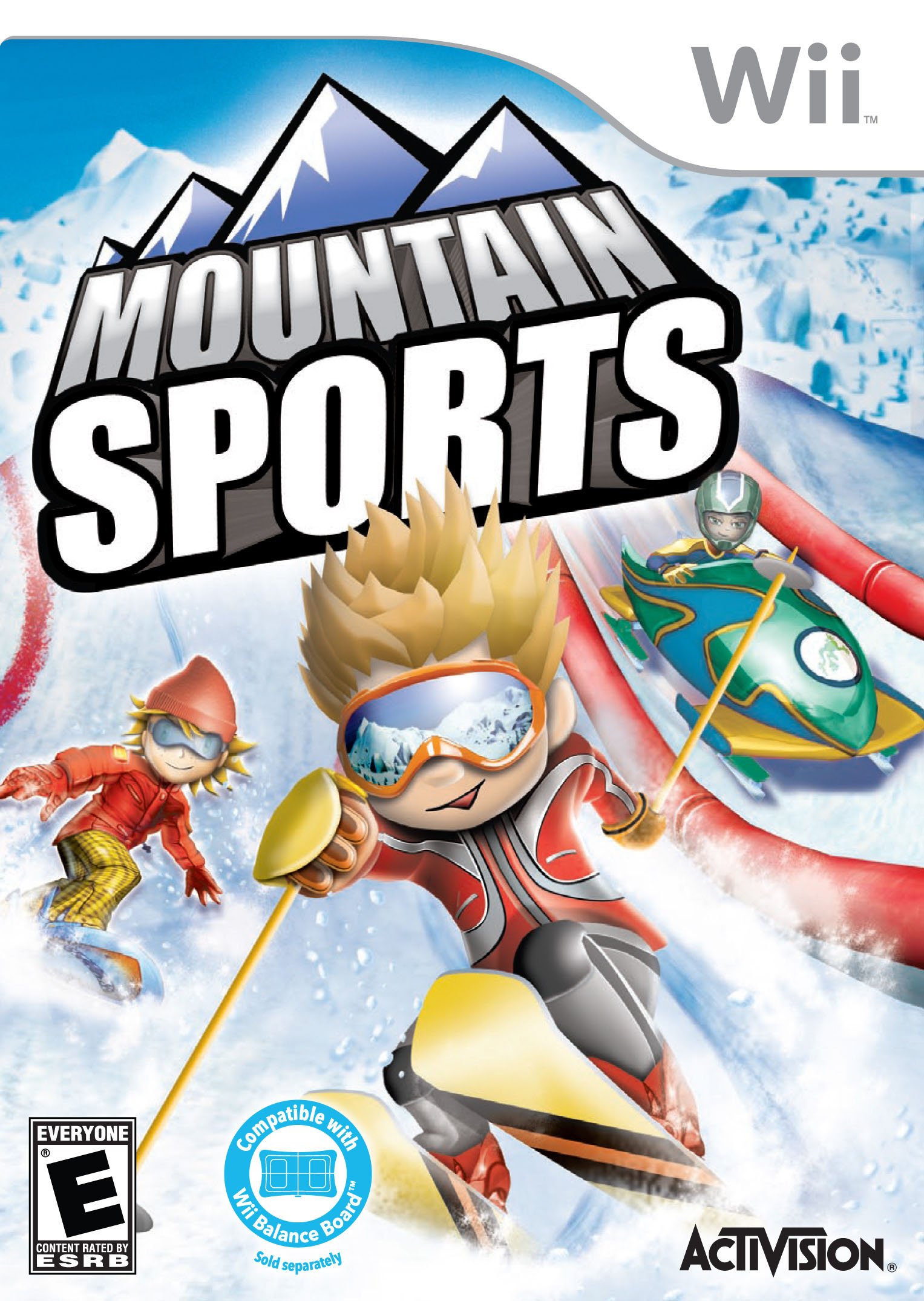 Nintendo Wii Mountain Sports Adventure Game - Family Fun & Exercise for Kids & Adults - Perfect for Indoor Fitness & Party Entertainment