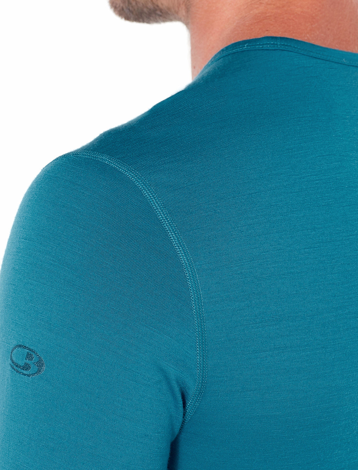 200 Oasis Long Sleeve Crew Neck T-Shirt for Men - Soft Cotton Comfort Fit Casual Shirt - Perfect for Everyday Wear, Work & Outdoor Activities