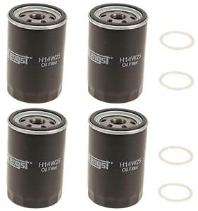 Premium Porsche 944 951 Oil Filter Replacement Kit - 4 Filters & 4 Drain Plugs - High-Performance Engine Protection for Smooth Driving & Racing