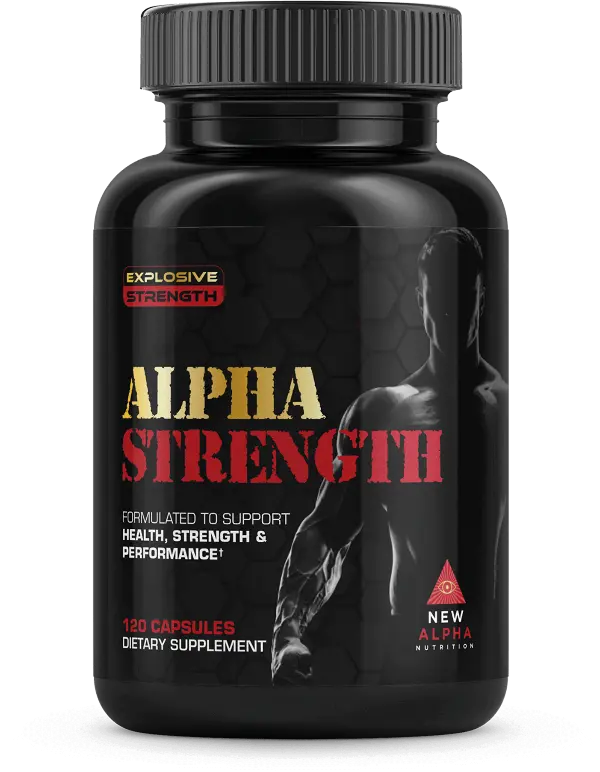 Alpha Strength Capsules - Premium Muscle Recovery & Performance Supplement for Athletes & Fitness Enthusiasts | Post-Workout Recovery, Energy Boost & Endurance Support