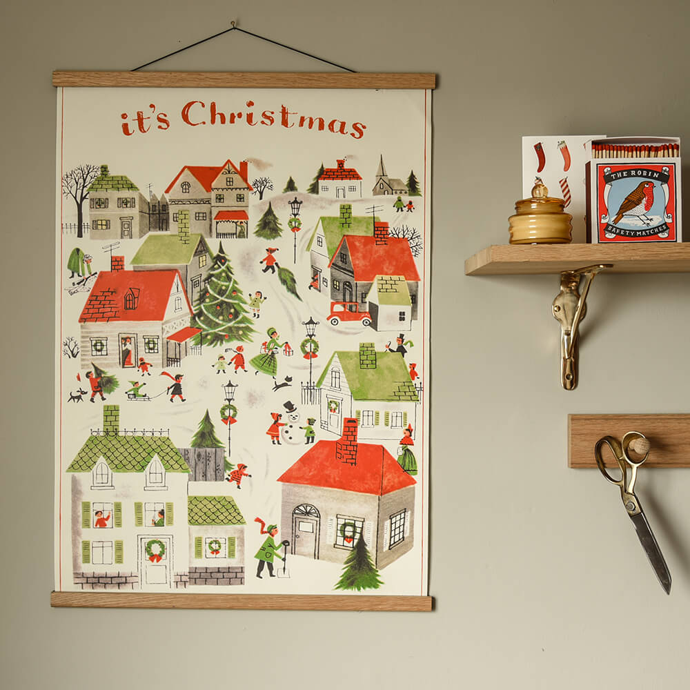 Festive Christmas Wrap - Holiday Gift Wrapping Paper for Presents, Parties & Decorations | Perfect for Xmas Gifts, Tree Decor & Festive Celebrations
