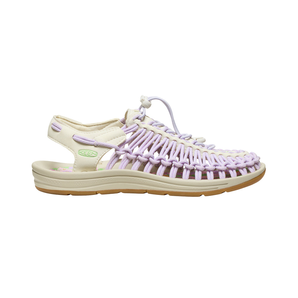 Uneek Women's Sandals - Comfortable & Stylish Birch/Thistle Color - Perfect for Beach, Travel & Everyday Wear