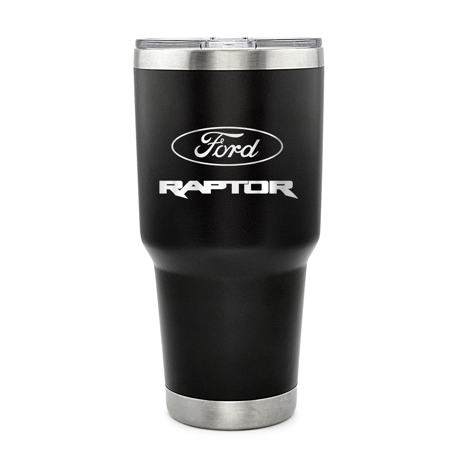 Ford F-150 Raptor 30oz Vacuum Insulated Stainless Steel Travel Mug - Double Wall Thermal Tumbler for Hot & Cold Drinks - Perfect for Road Trips, Camping & Outdoor Adventures