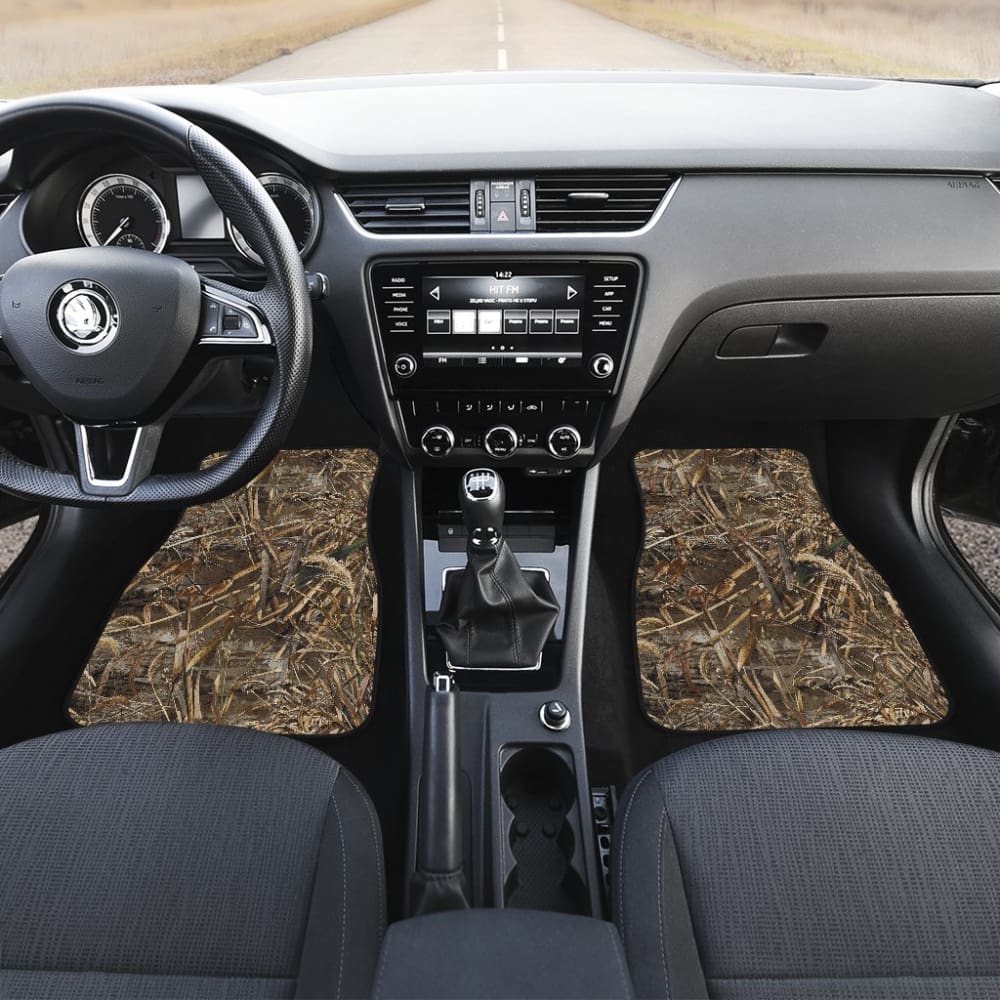 Premium Hunting Camouflage Car Floor Mats - Waterproof & Durable All-Weather Protection for Trucks, SUVs, Jeeps - Perfect for Outdoor Adventures & Hunting Trips