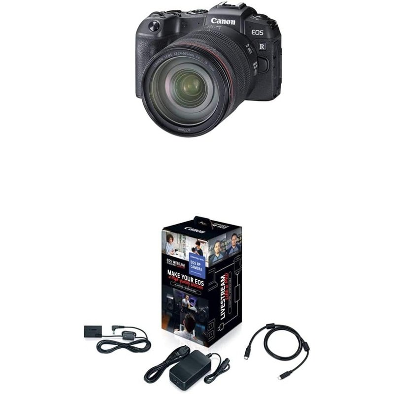 Canon EOS RP Full Frame Mirrorless Digital Camera with 26.2MP CMOS Sensor & 4K Video - Perfect for Travel Photography, Vlogging & Professional Portraits