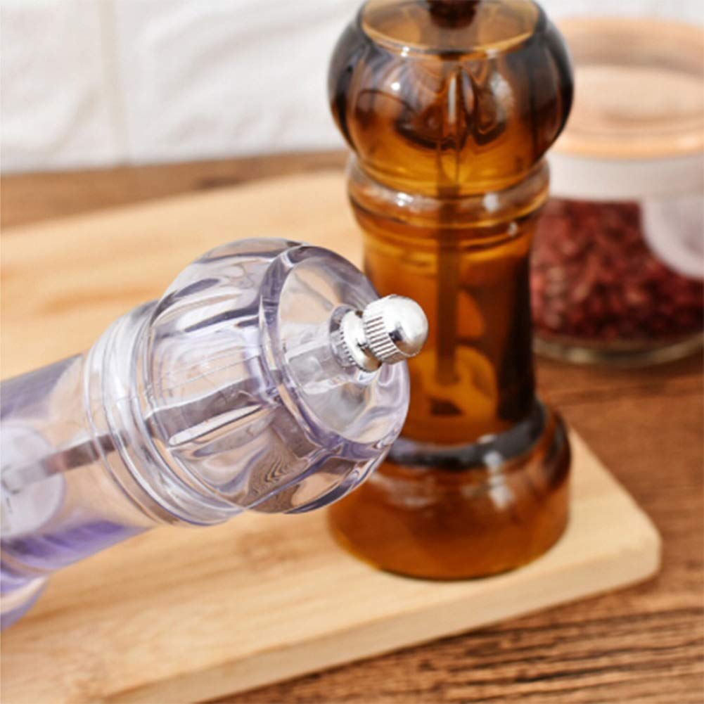 Premium Manual Salt & Spice Grinder - Adjustable Kitchen Seasoning Mill for Salt, Cumin & Pepper - Perfect for Home Cooking & Restaurant Use