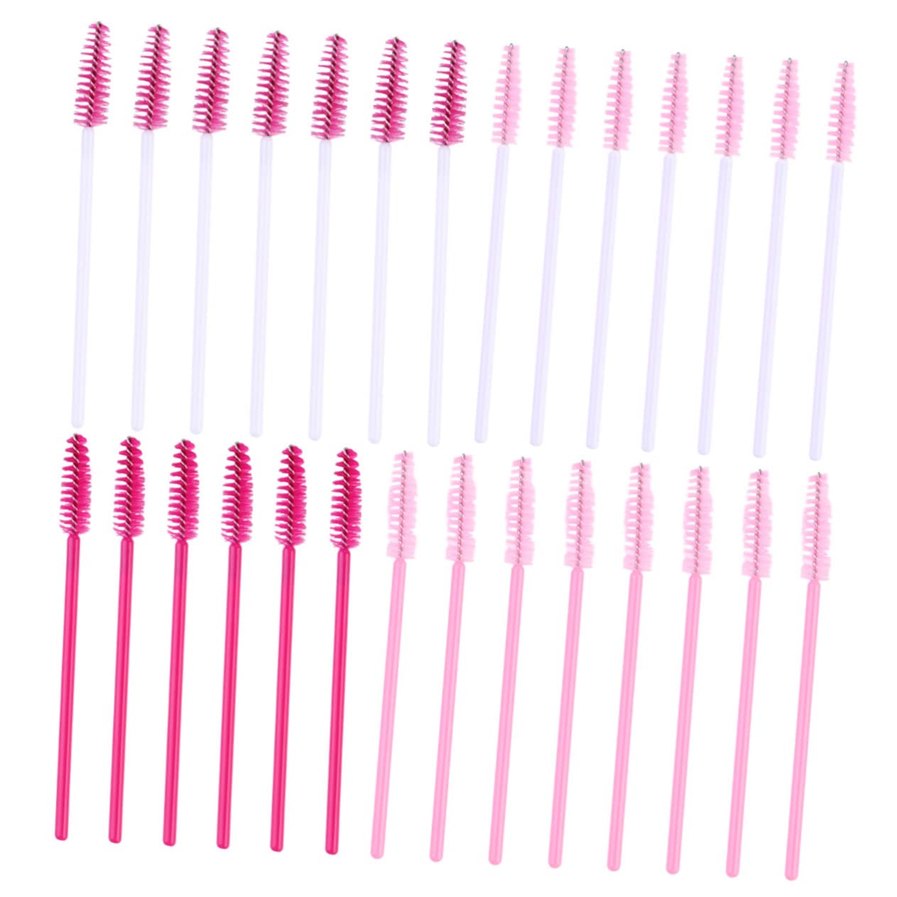 FOMIYES 200pcs Disposable Eyelash Brushes Set - Colorful Mascara Wands, Eyelash Combs & Spoolies for Lash Extensions & Makeup | Perfect for Salons, DIY Beauty & Professional Makeup Artists