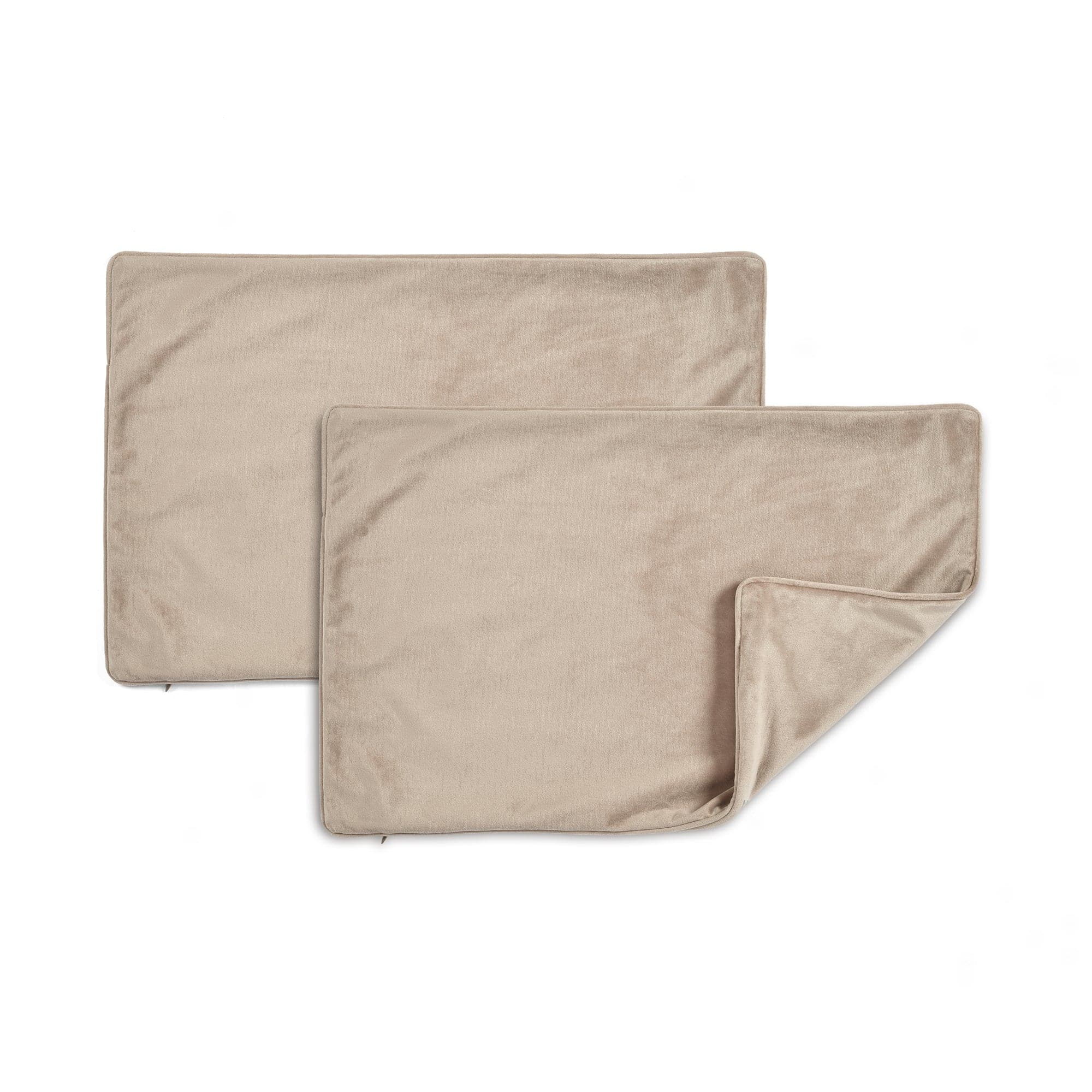 Luxury Velvet Decorative Pillow Covers 2-Pack Set - Soft & Stylish Home Decor for Sofa, Bed, Couch - Perfect for Living Room, Bedroom, Nursery