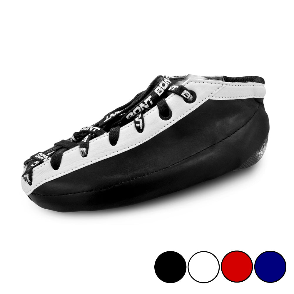 Bont Quad Racer Carbon Black Boot V1 - Premium Speed Skating Boots for Men & Women - Perfect for Indoor/Outdoor Roller Derby & Speed Skating Competitions