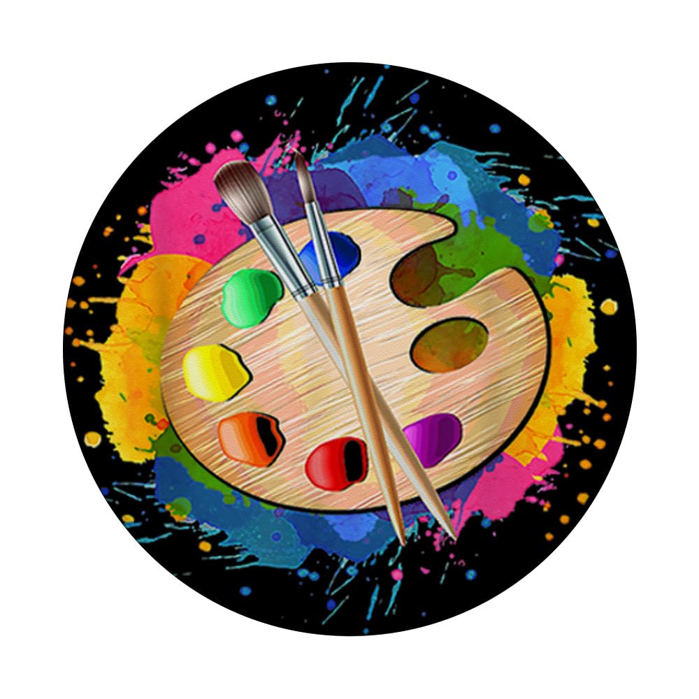 Professional Watercolor Brush Artist PopSockets PopGrip - Swappable Phone Grip & Stand for Artists, Crafters & Creative Professionals | Perfect for Painting, DIY Projects & Phone Protection