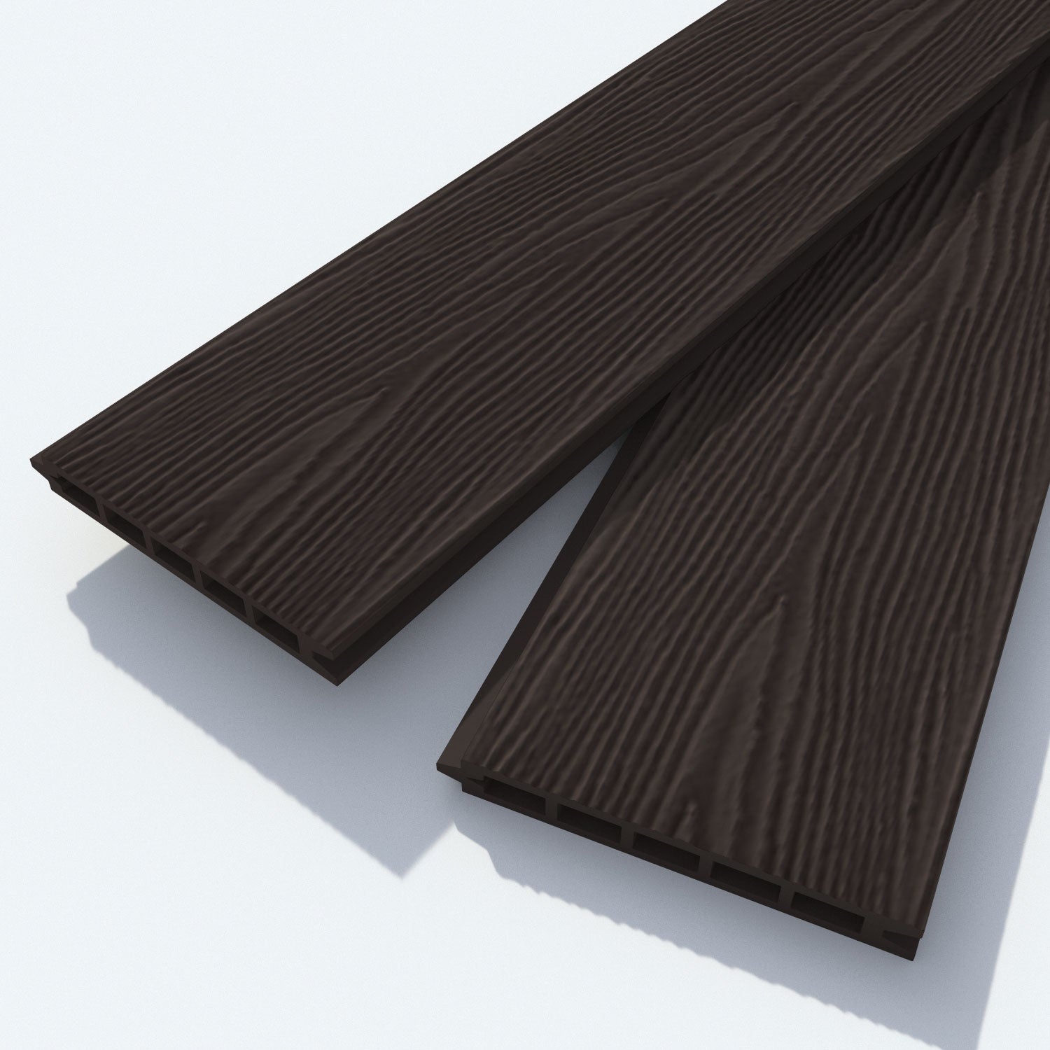 Classic Aspen Curved Top Fence Panel - Dark Oak Wood Privacy Fence for Concrete Posts | Outdoor Garden Yard Decoration & Backyard Security Fencing