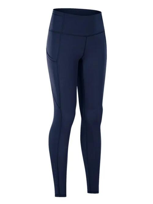High Waist Yoga Pants for Women - Wide Elastic Waistband Workout Leggings for Running, Gym & Lounge - Comfortable Stretchy Athletic Tights