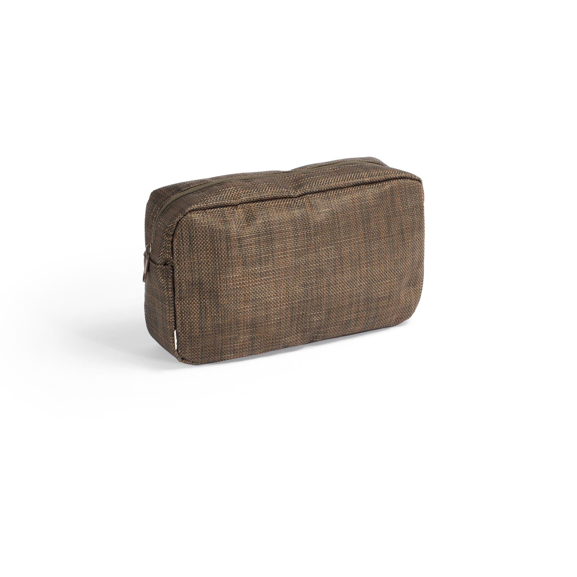 FOH Metroweave Amenity Bag, 12 Pack - Premium Travel Toiletry Organizer for Hotels, Gyms & Airports | Compact Cosmetic Pouch for Men & Women