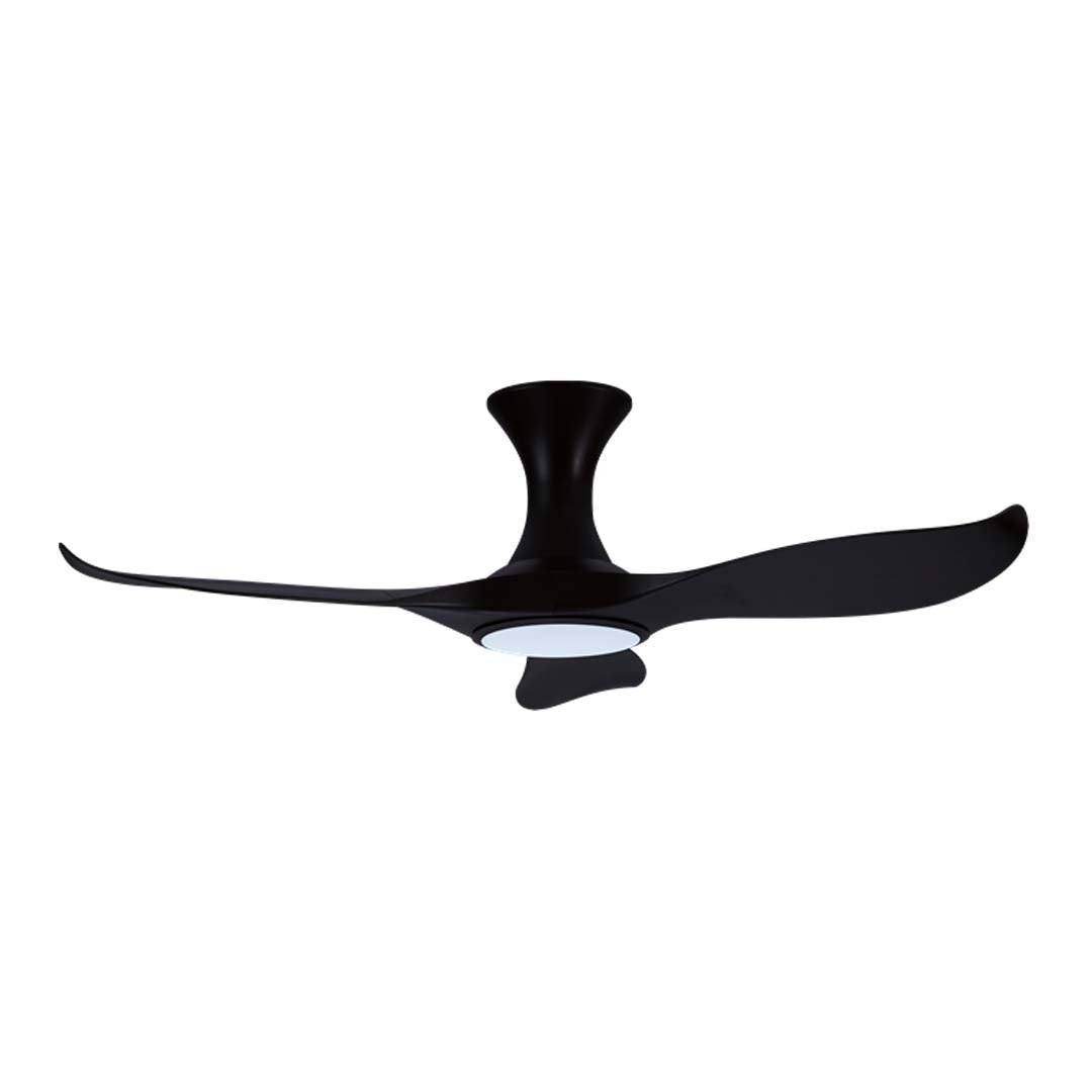 Efenz Troy 463 Ceiling Fan with LED Light Kit - 46 Inch Indoor/Outdoor Smart Fan with Remote Control - Perfect for Bedroom, Living Room, Patio & Covered Porch