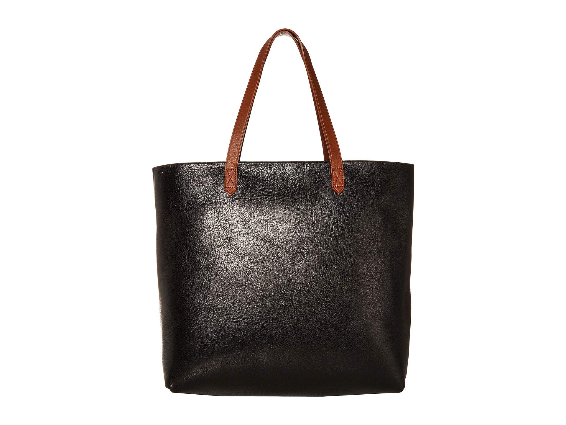 Madewell Women's The Transport Tote - Premium Leather Shoulder Bag for Work, Travel & Everyday Use | Stylish & Spacious Handbag for Professionals & Students