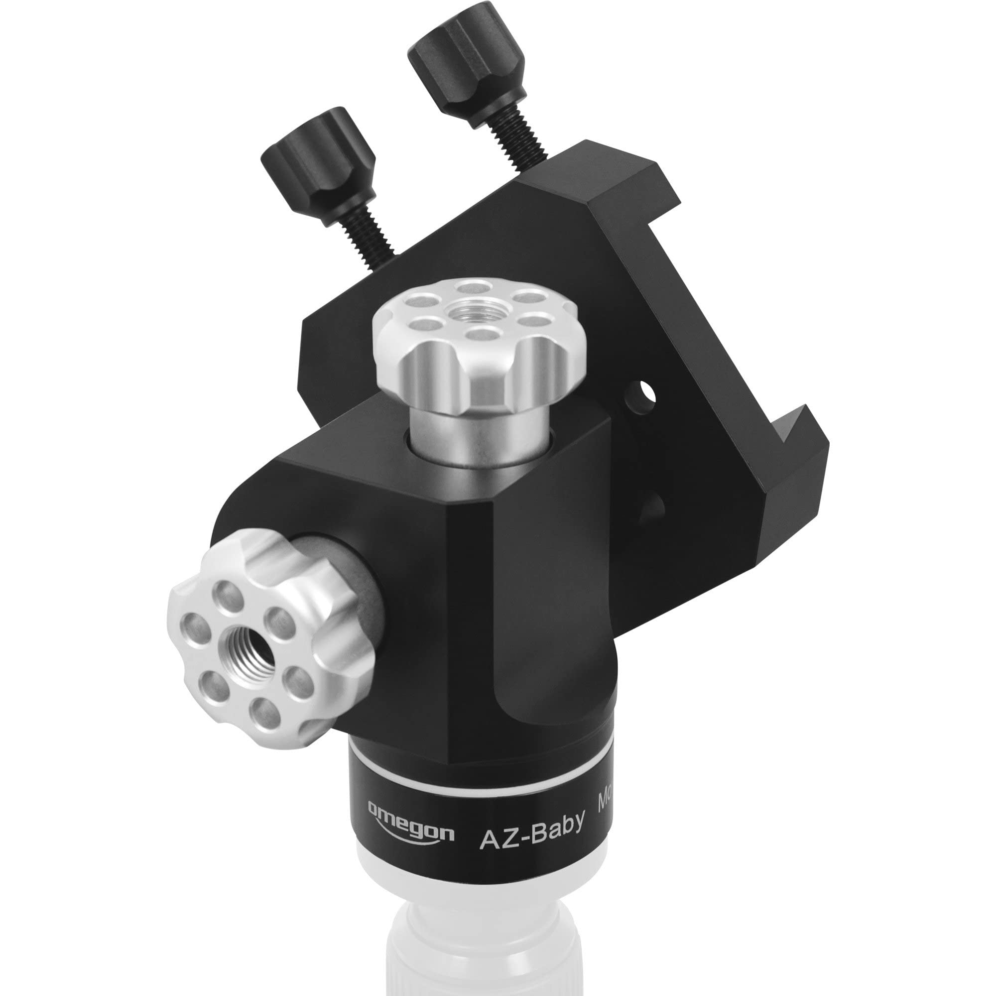 Omegon AZ-Baby Altazimuth Mount - Lightweight & Portable Telescope Mount for Astronomy Beginners | Perfect for Stargazing, Backyard Observation & Travel Use