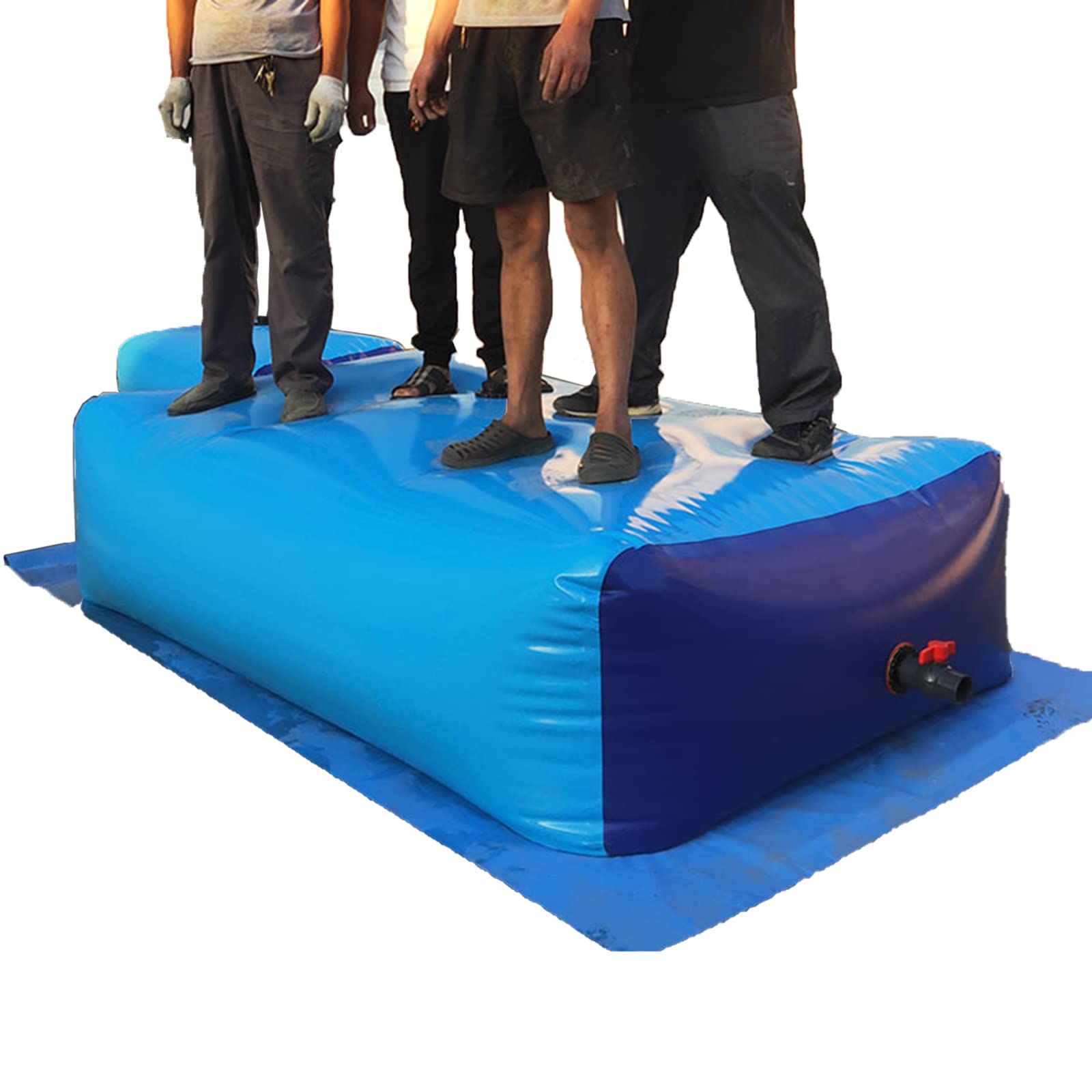 SAIAODI Large-Capacity Folding Water Bladder - 5 Gallon Thickened PVC Water Storage Bag for Outdoor, Garden, Farm & Equestrian Use | Emergency Water Container for Camping, Hiking & Disaster Preparedness