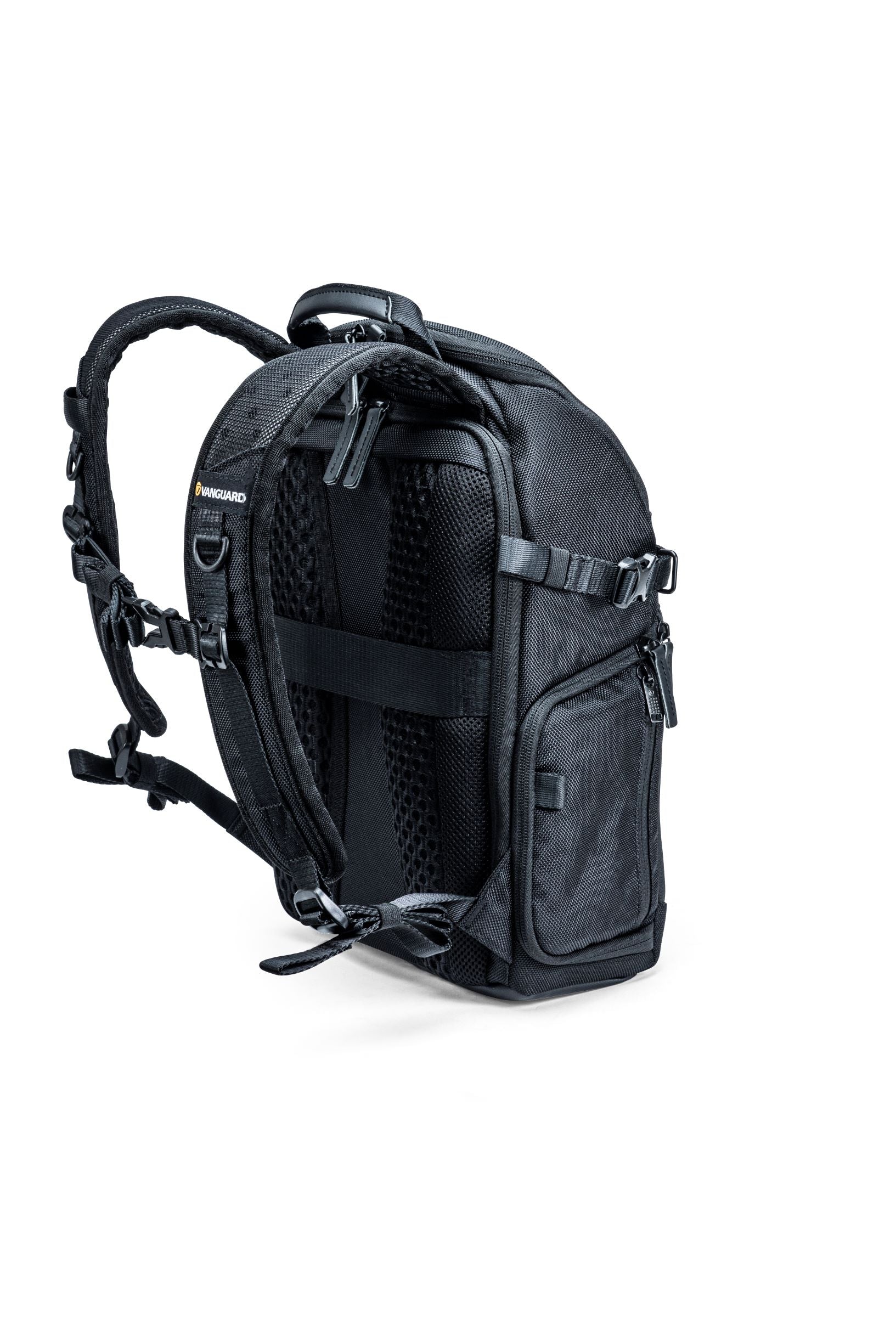 VEO SELECT 37 BRM BK Waterproof Travel Backpack for Men & Women - Durable Black Hiking Backpack with USB Charging Port, Perfect for Outdoor Adventures, Commuting & Business Trips