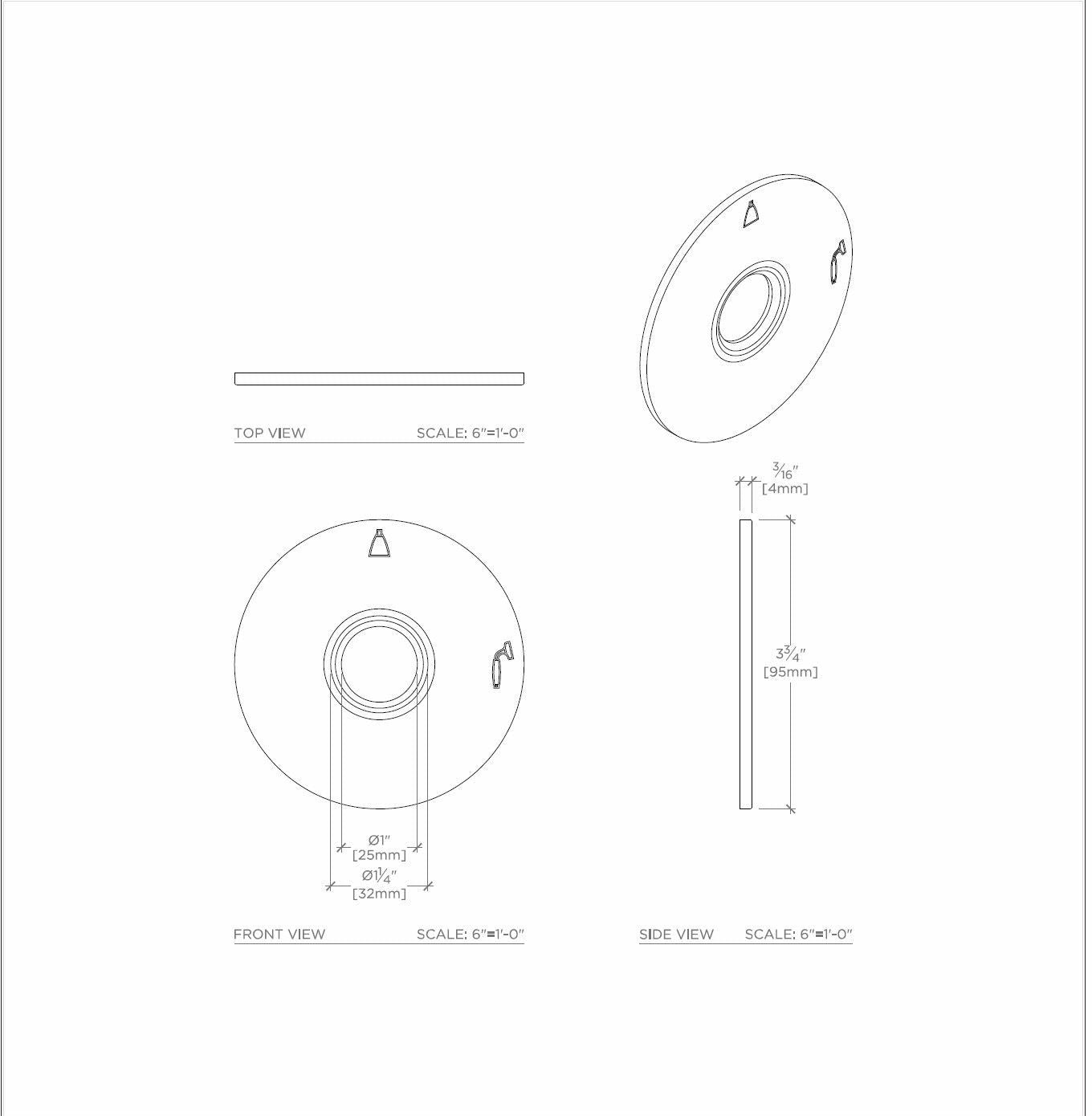 Universal Two-Way Pressure Balance Diverter Valve Trim in Nickel - Perfect for Shower Systems, Bathroom Fixtures & Water Control Applications