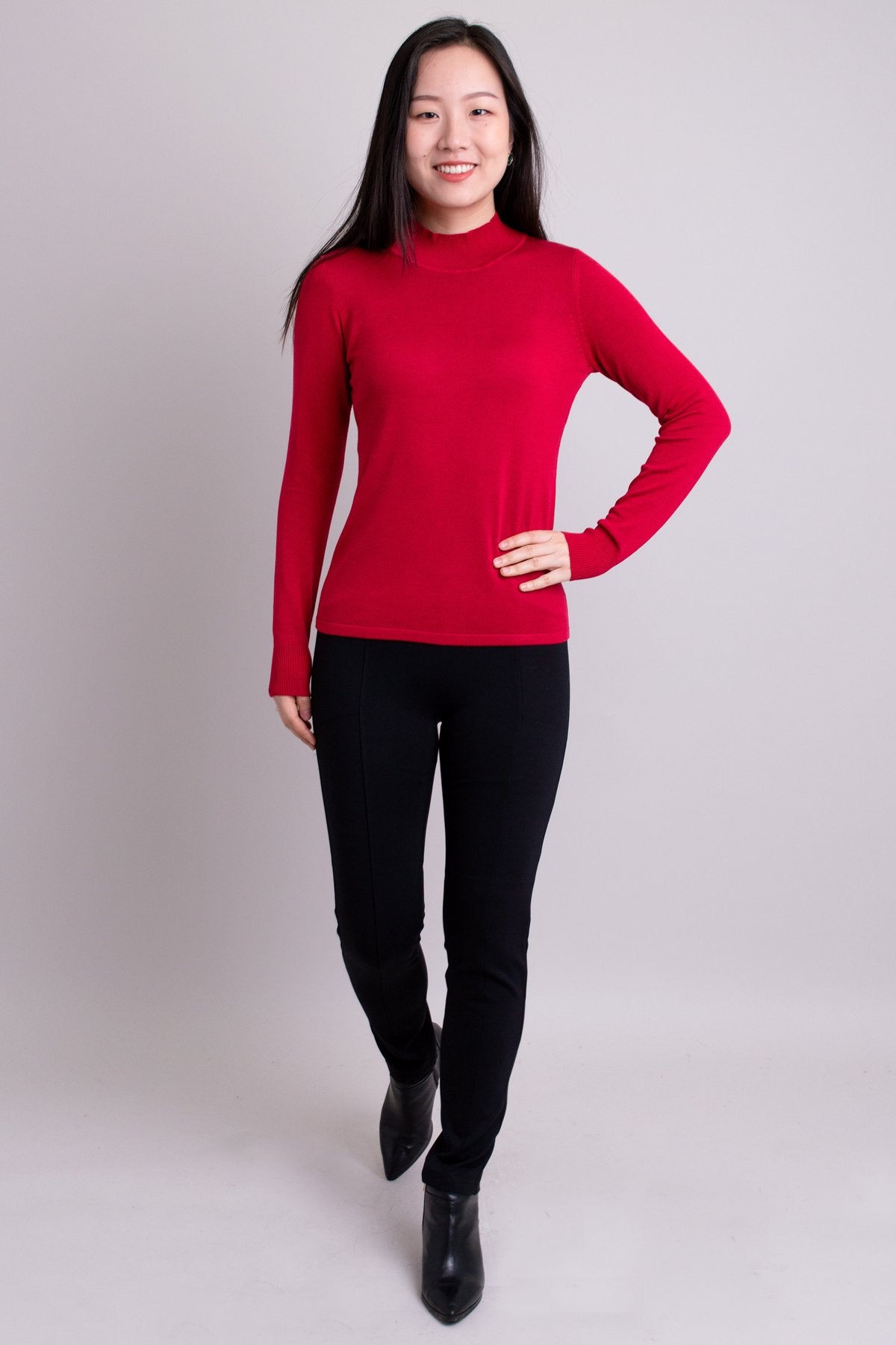 Cameron Sweater for Women - Soft Bamboo Cotton Blend - Perfect for Casual Wear & Office Outfits
