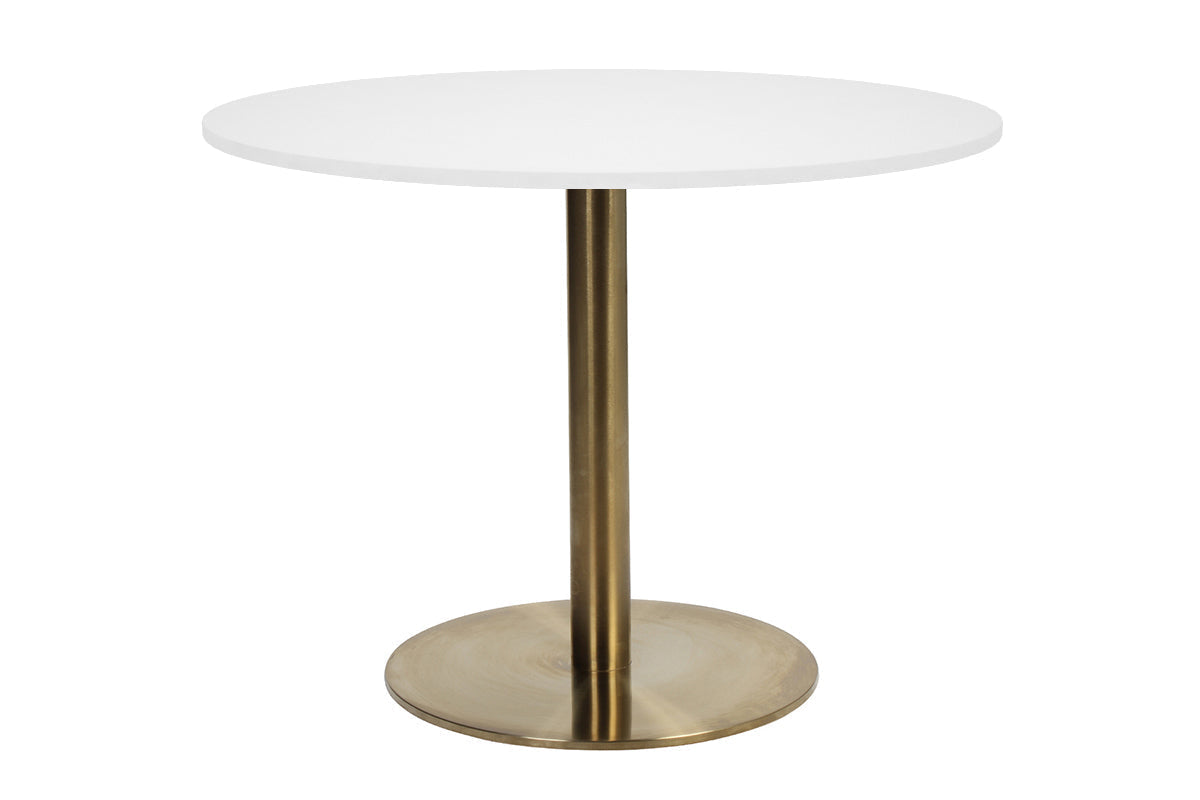 Round Cafe Table 700mm - EZ Hospitality Rome Base - Outdoor & Indoor Bistro Table for Restaurants, Cafes, and Home Patios