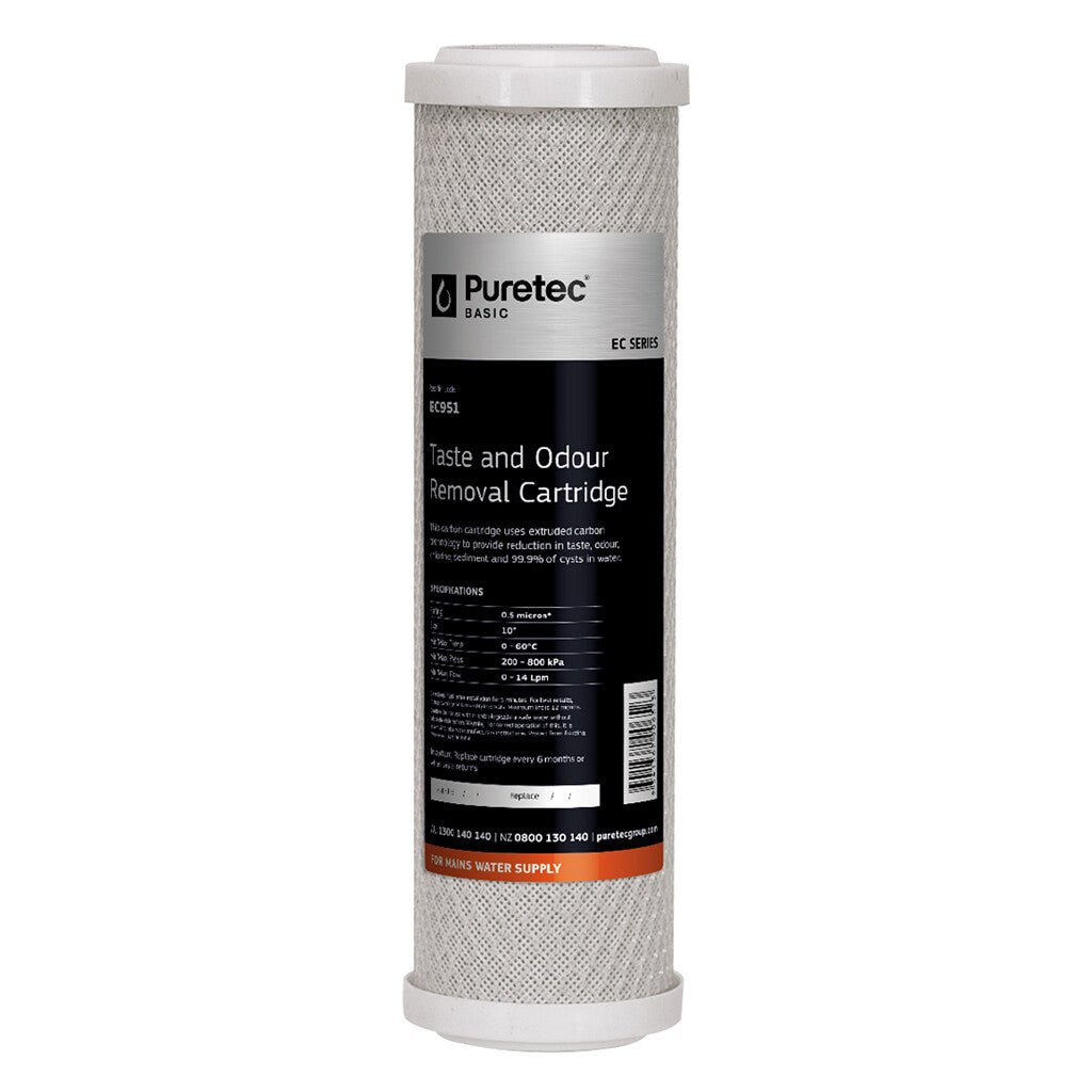 Puretec EC951 Water Filter Cartridge - High-Performance Replacement for Clean Drinking Water | Perfect for Home, Office, and RV Use