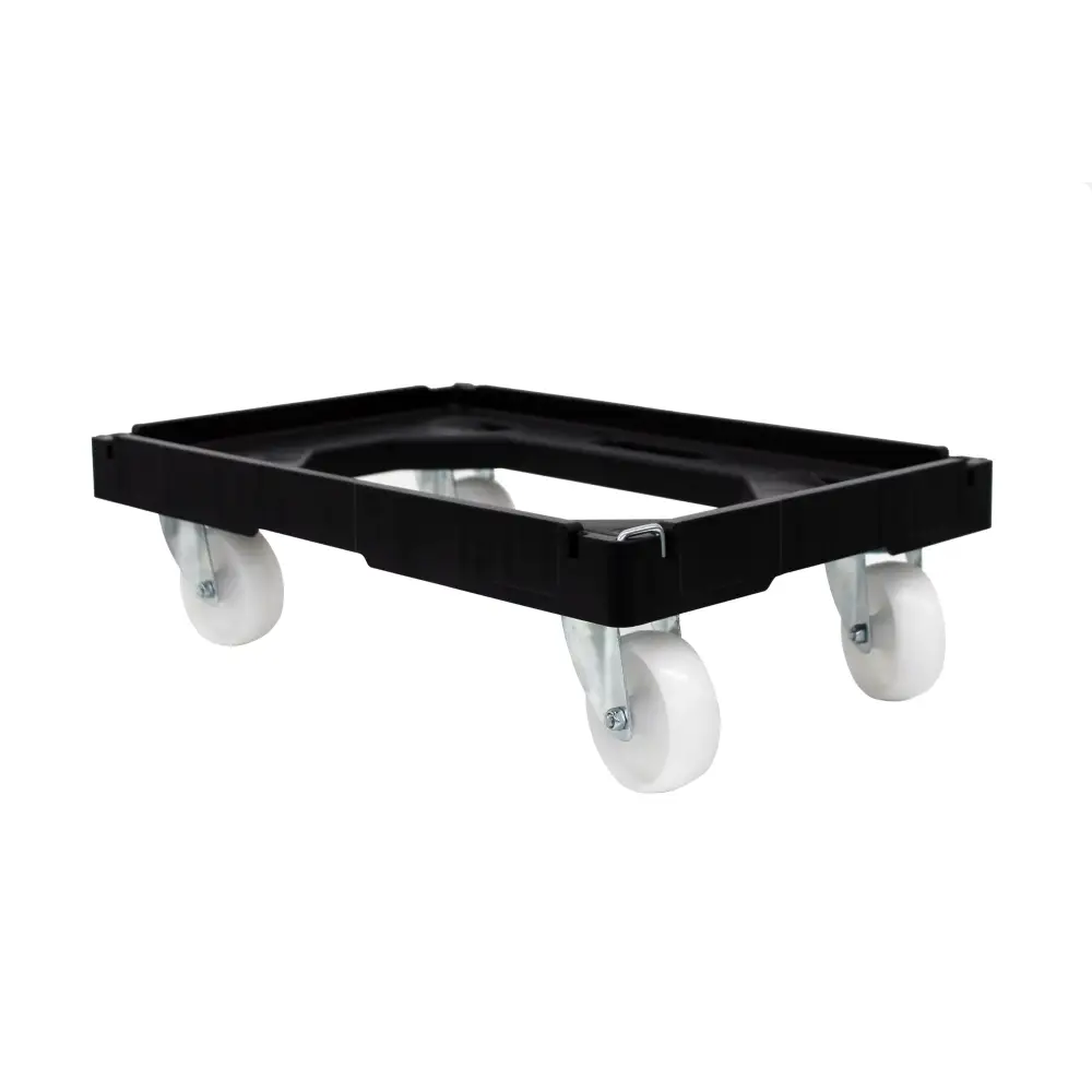 PD669Y Heavy Duty Container Dolly - GetMePackaging - Perfect for Warehouse, Shipping & Moving Large Boxes