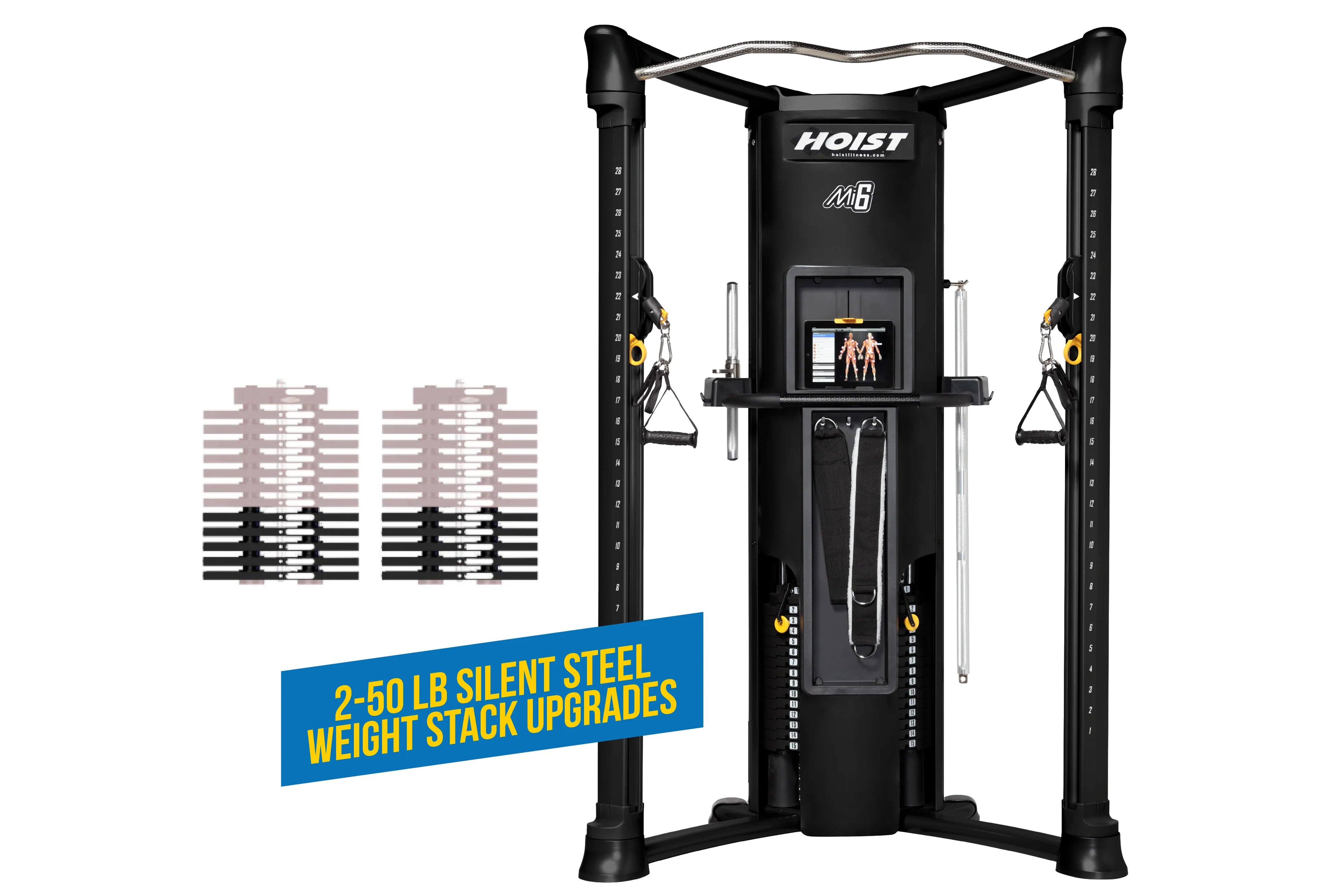 Hoist Mi6 Functional Trainer Home Gym - Full Body Workout Equipment for Strength Training & Fitness - Perfect for Home Gym, Garage, or Small Spaces
