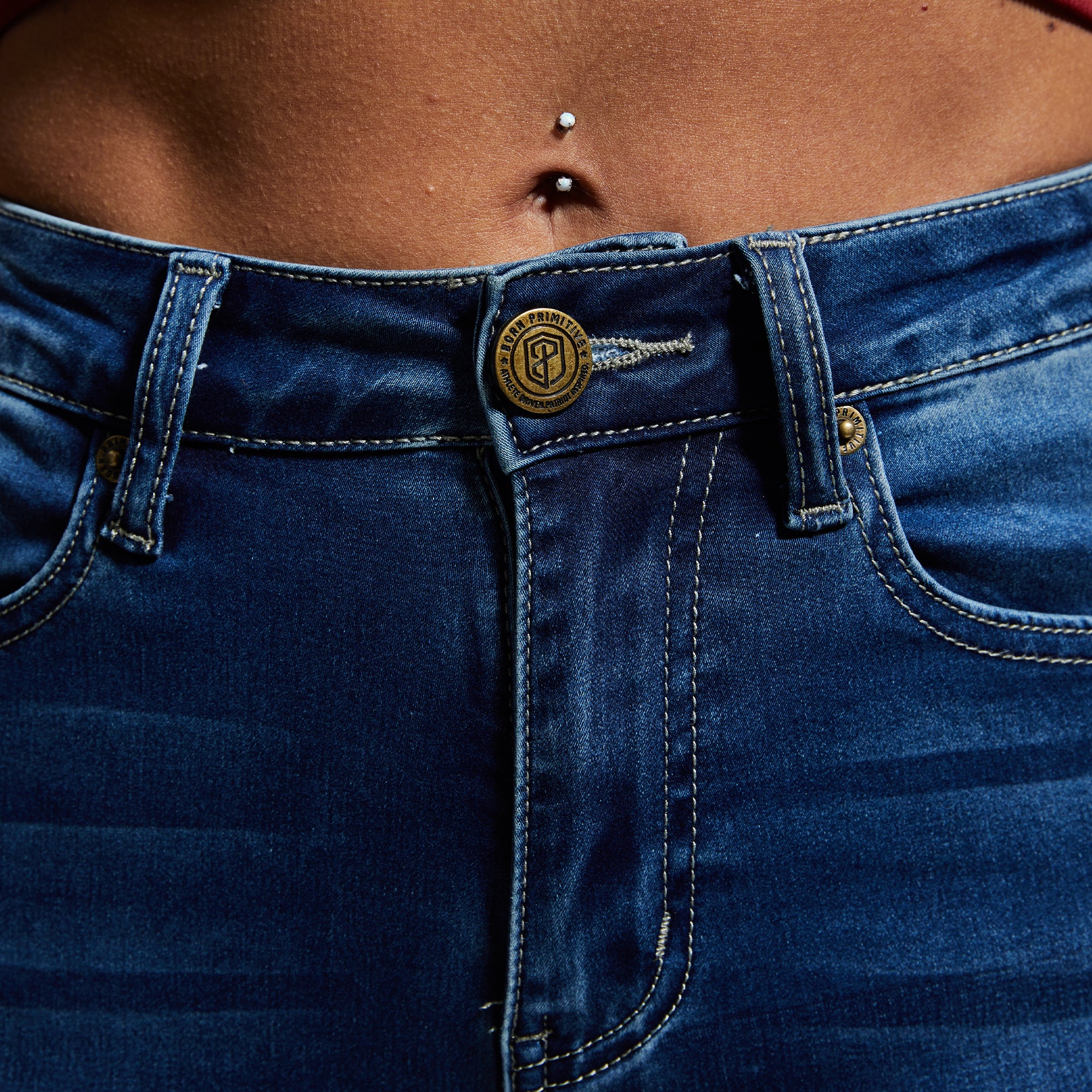 FLEX Stretchy High Rise Skinny Jeans for Women - Dark Wash Denim Pants, Comfortable Slim Fit Tummy Control Jeans for Work, Date Night & Everyday Wear