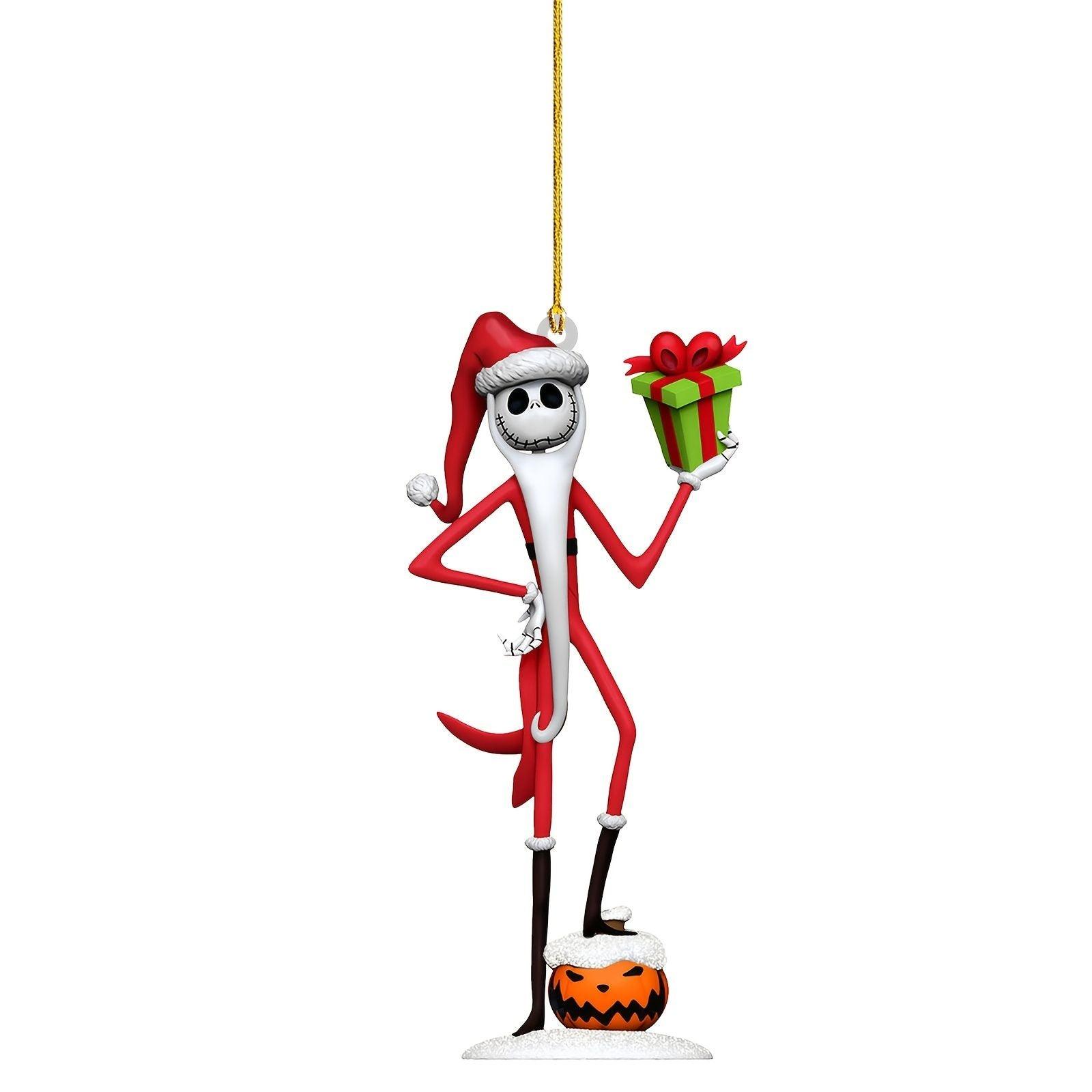1pc Acrylic Pendant Doll Charm - Christmas Tree Ornament & Home Decor for Holiday Gifts, Party Favors, and Festive Decorations