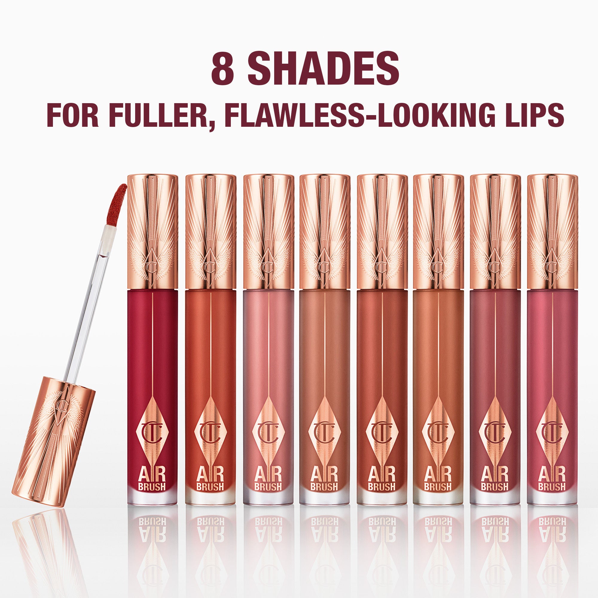 Airbrush Flawless Lip Blur - Matte Liquid Lipstick with Long-Lasting Color | Perfect for Everyday Wear, Date Night & Special Occasions