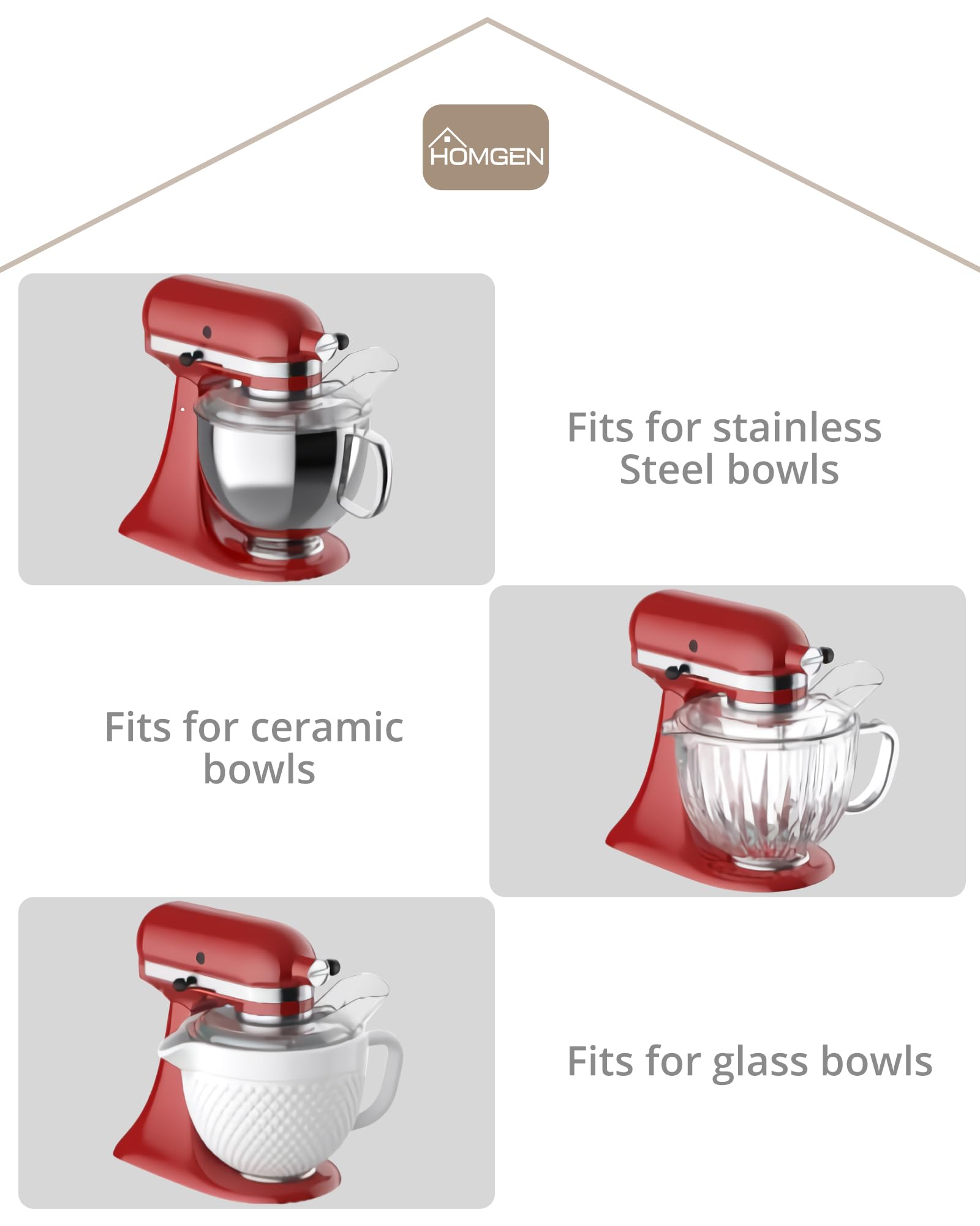 KitchenAid 4.5 & 5 Quart Pitcher Spout Cover - Clear Splash Guard for Tilt-Head Blenders - Perfect Fit for Stainless Steel Pitchers - Ideal for Smoothies, Soups & Sauces