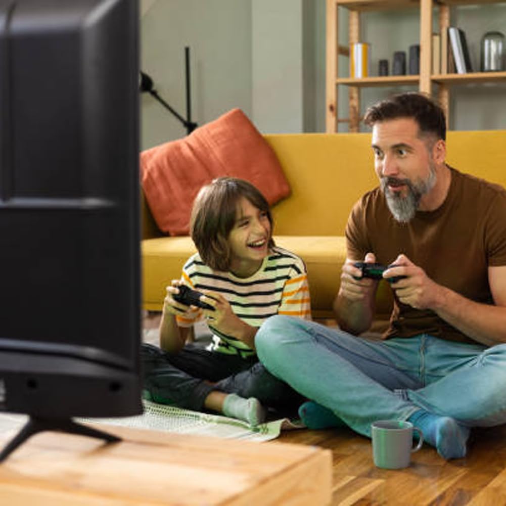**Mania Link Retro Gaming Stick - Plug & Play 4K HDMI Video Game Console with 40,000+ Built-in Games & 2 Wireless Controllers - Perfect for TV Gaming & Nostalgic Fun**    *(Ideal for Family Game Nights, Retro Gaming Enthusiasts, and Multiplayer Entertainment!)*