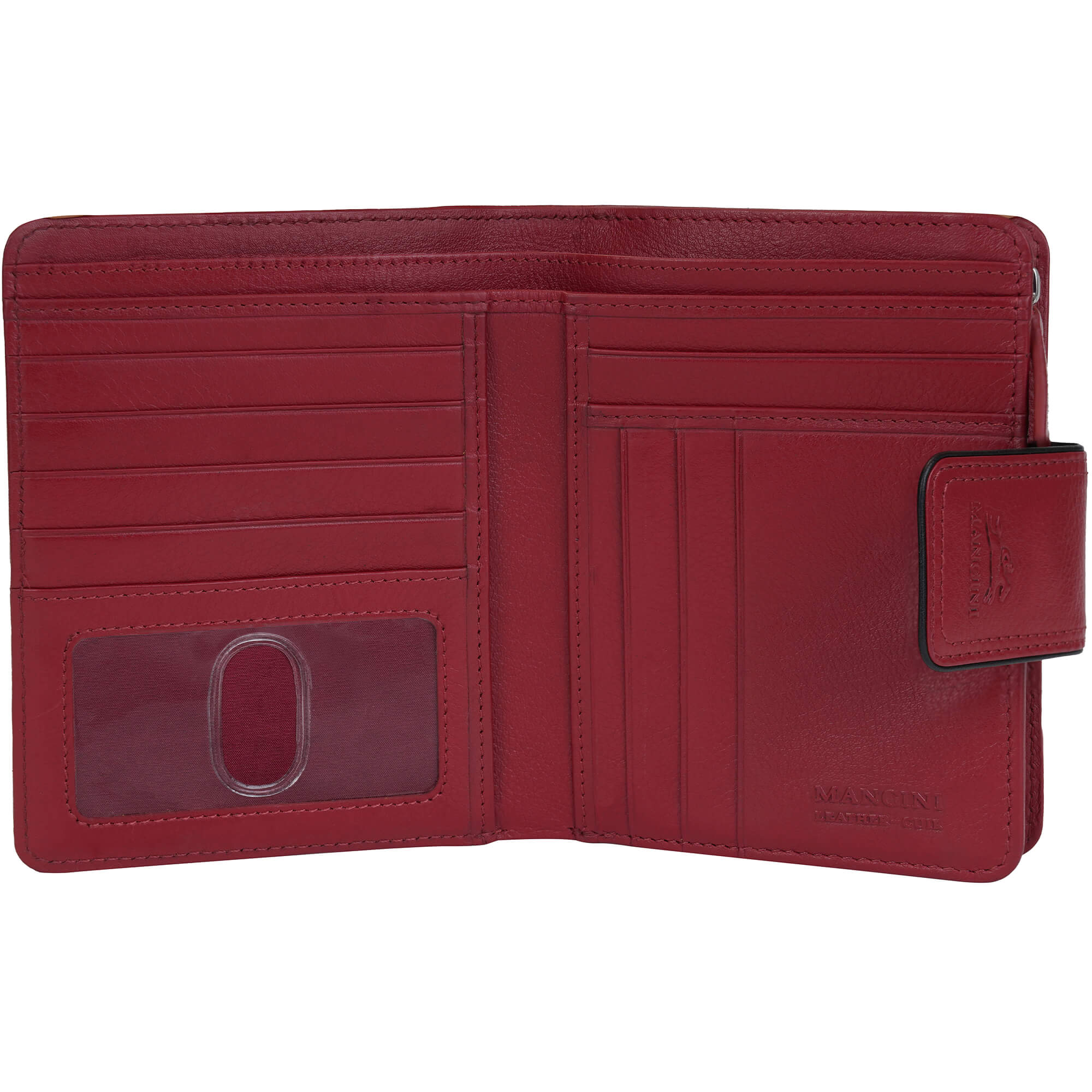 Mancini Sonoma Women's Medium RFID Blocking Clutch Wallet - Stylish & Secure for Everyday Use, Travel & Shopping