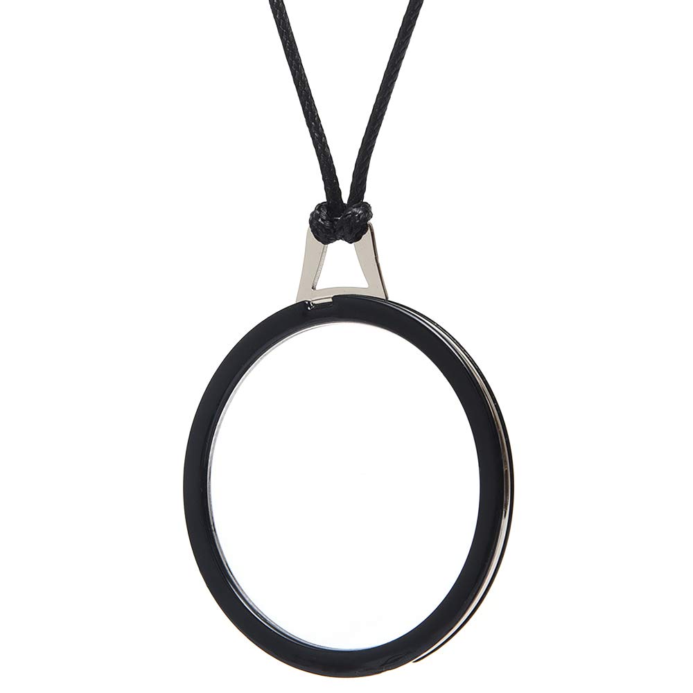 TERAISE Lightweight Reading Glasses Pendant Necklace - Anti-Loss Readers with Exquisite Case for Women | Perfect for Reading, Travel, and Everyday Use