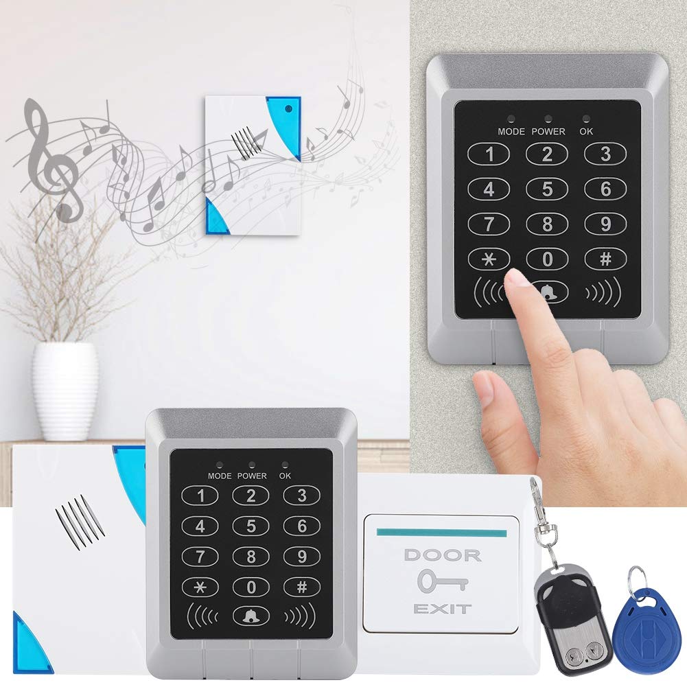 Sonew Smart Door Access Control System - Electric Magnetic Door Lock with Keypad, 180kg Magnetic Lock, Doorbell & Remote Control for Home & Office Security | Ideal for Apartments, Gated Communities & Business Entrances