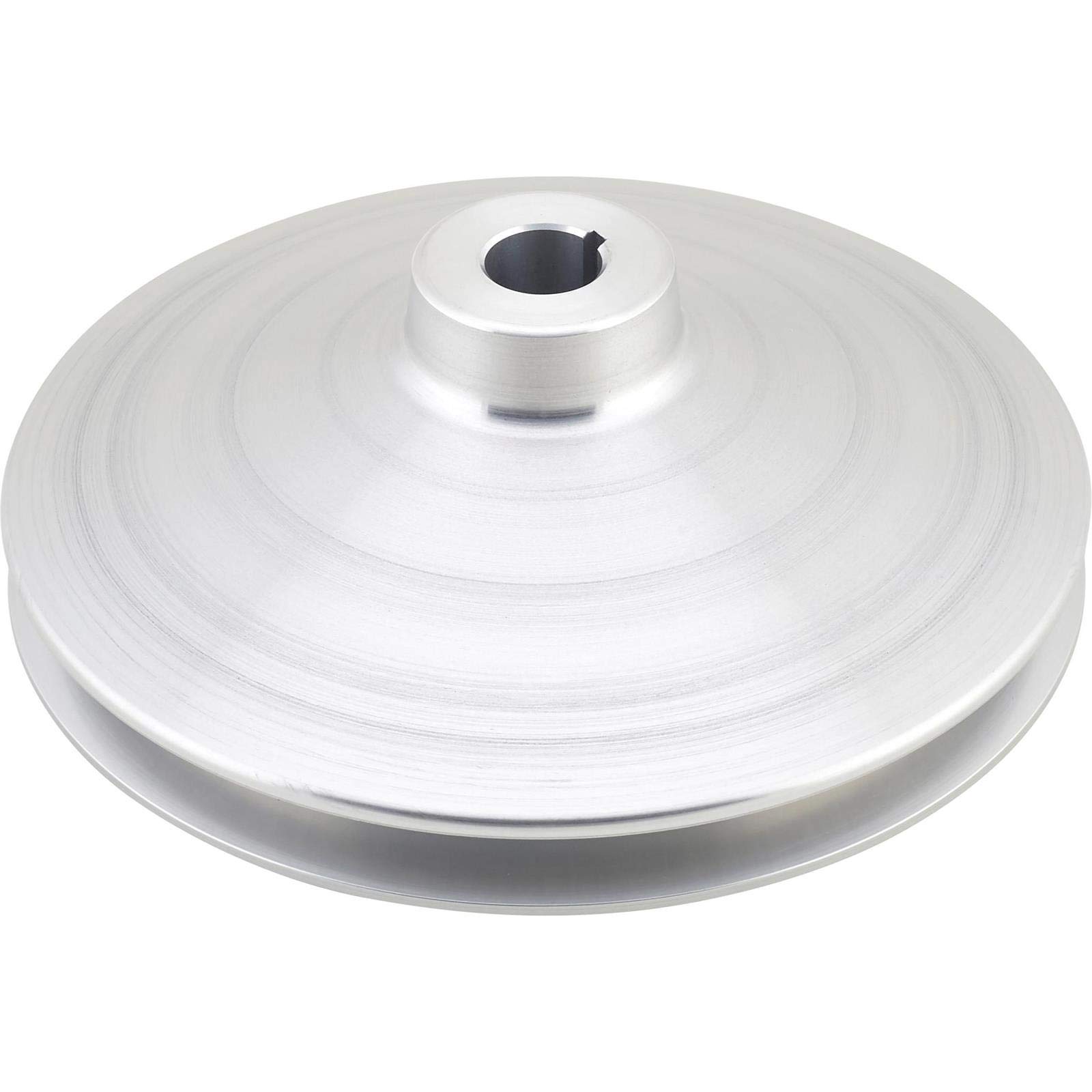 High-Performance Single Groove Power Steering Pump Pulley - CNC Billet Aluminum for Short Pump Applications - Perfect for Automotive Upgrades & Racing Modifications