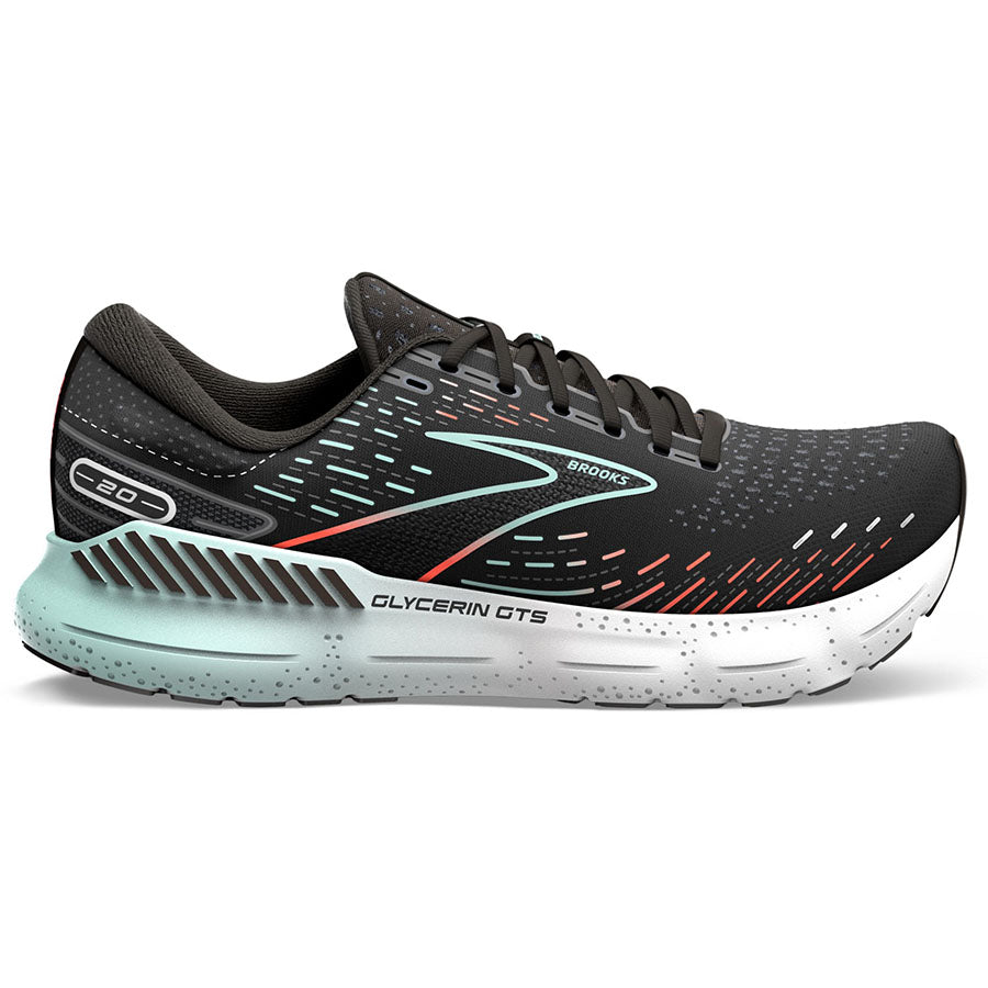 Women's Running Shoes - Glycerin GTS 20 Cushioned Sneakers for Jogging, Walking & Gym Workouts | Breathable Comfort for Daily Training & Fitness Activities