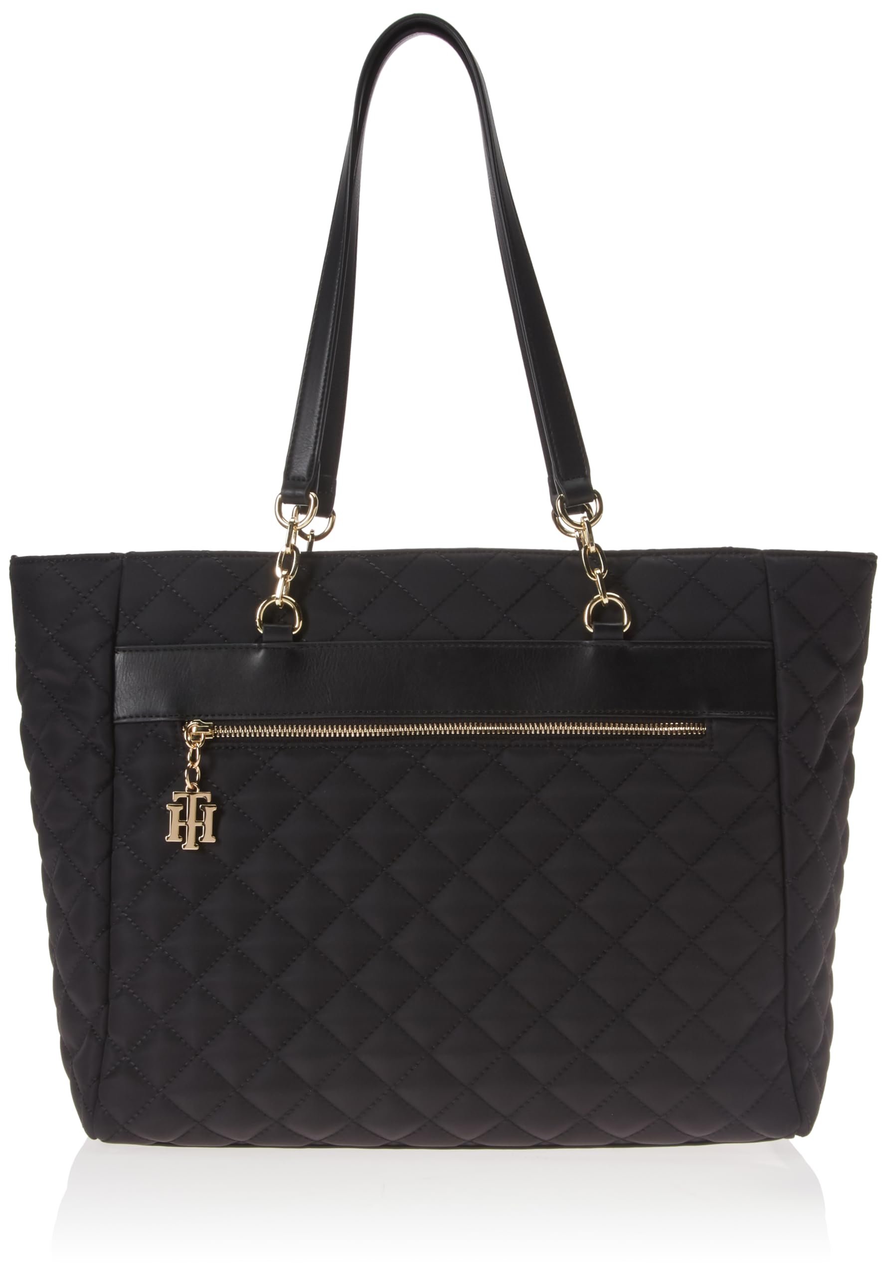 Tommy Hilfiger Women's Fashion Tote Bag - Stylish Designer Handbag for Work, Travel & Everyday Use | Spacious & Durable Shoulder Bag | Perfect for Office, Shopping & Weekend Outings