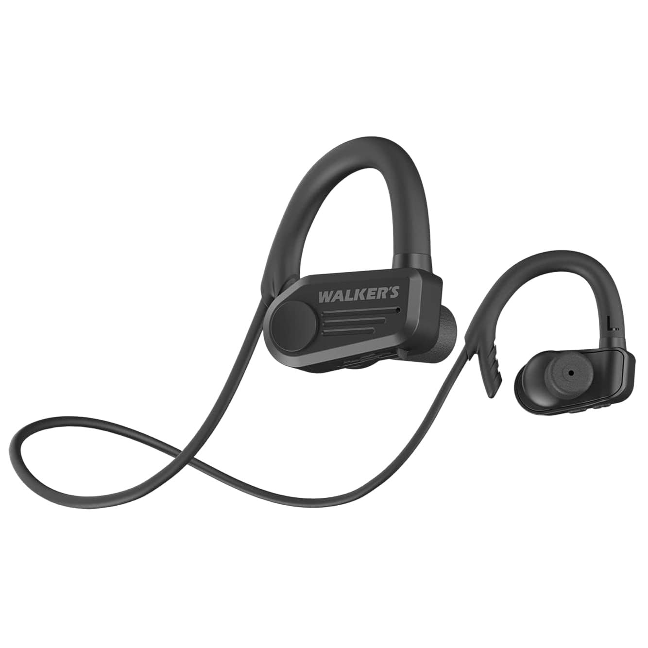 Walker's Electronic Shooting Earbuds - Bluetooth Hearing Protection with Rechargeable Battery, Noise Cancelling for Sports & Outdoor Activities - Perfect for Hunting, Shooting Range, and Motorcycle Riding
