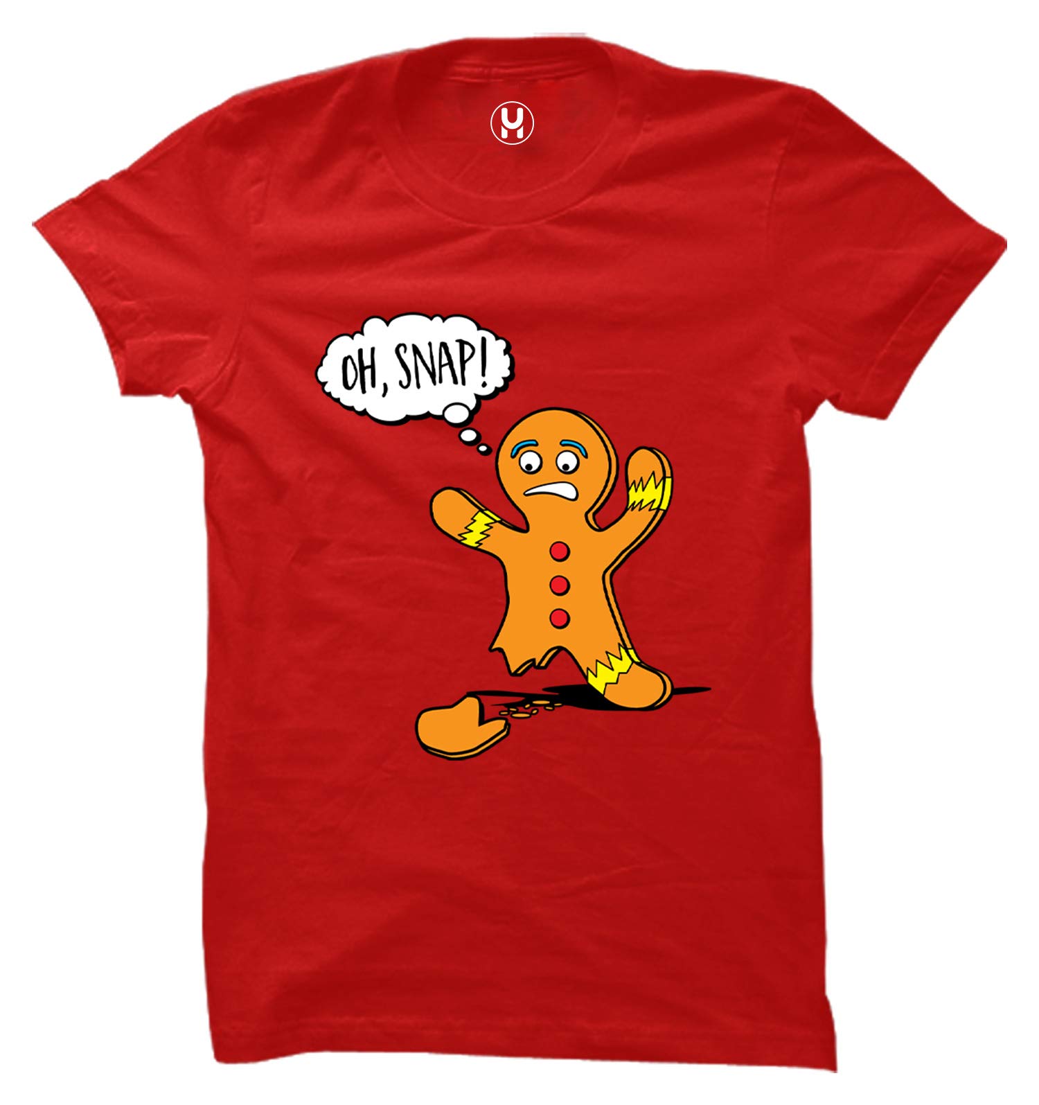 Funny Gingerbread Man Cookie T-Shirt for Women - Christmas Holiday Humor Apparel - Perfect for Parties, Gifts & Festive Outfits