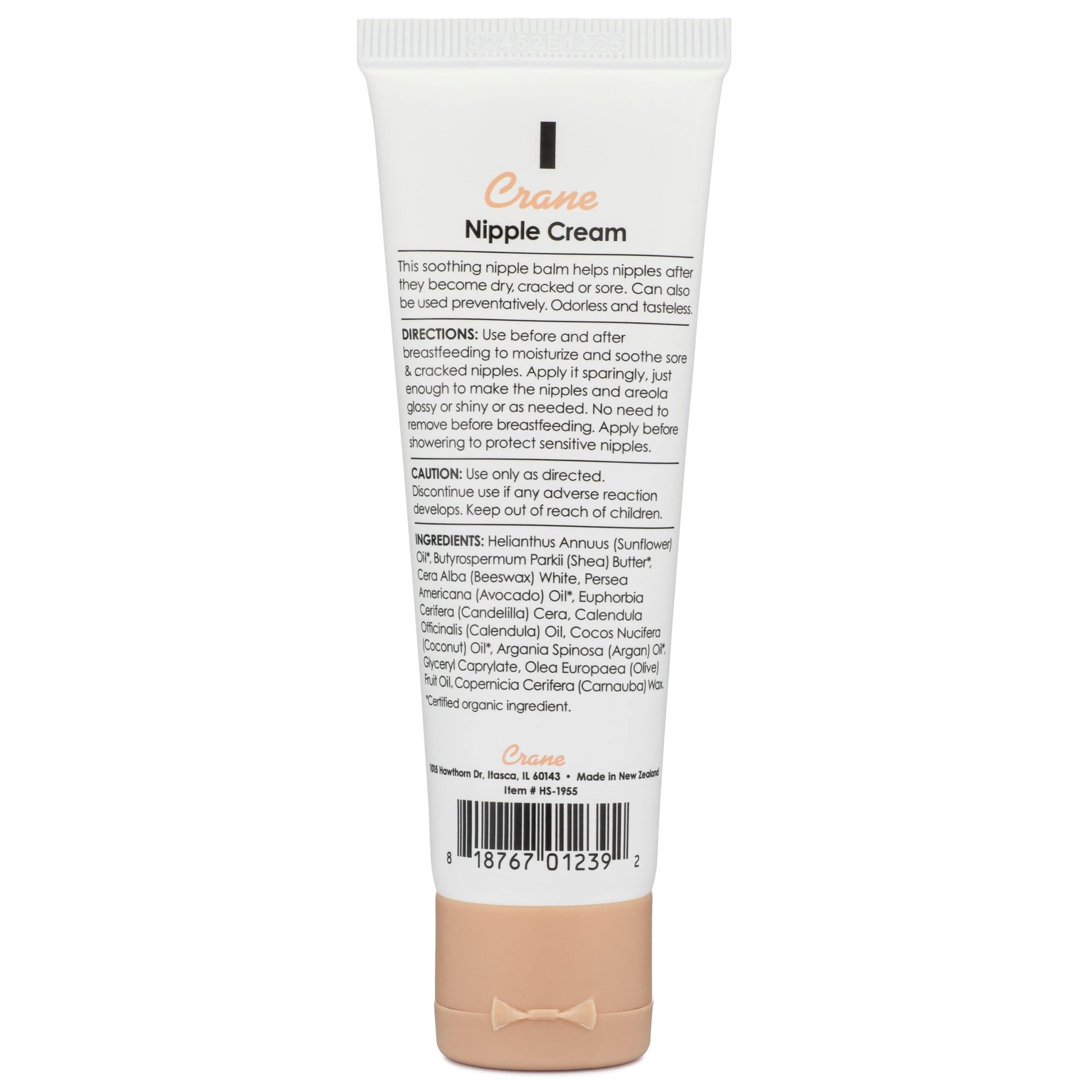 Organic Nipple Cream for Breastfeeding Moms - Soothing & Healing Balm for Cracked, Dry Nipples - Lanolin-Free, Safe for Baby - Perfect for Nursing, Pumping & Postpartum Care