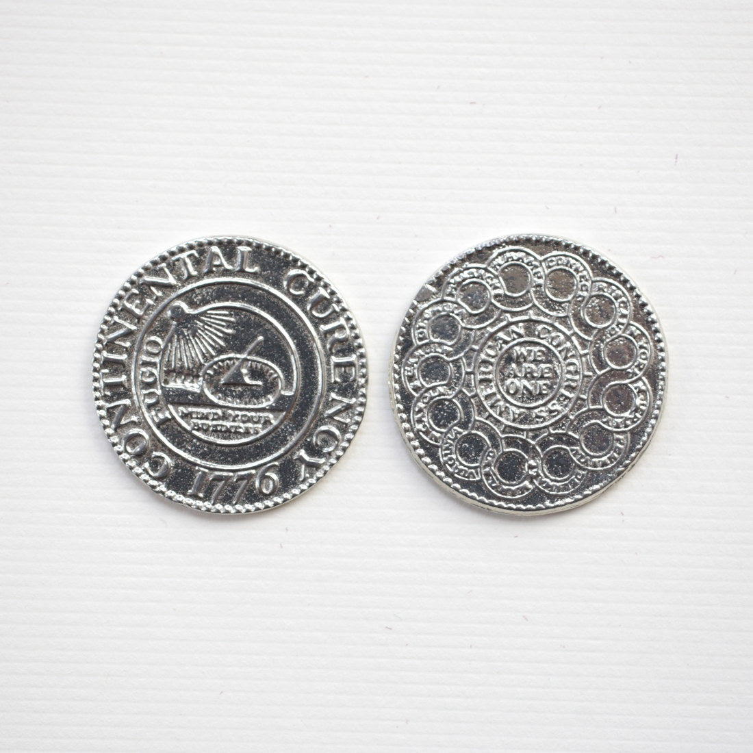 1776 Continental Dollar Coin - Rare Collectible US Currency for Sale | Perfect for History Buffs, Coin Collectors & Patriotic Displays