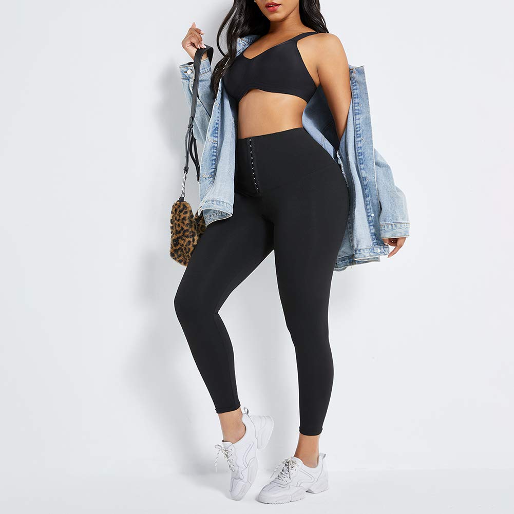 Thermo Model High Waist Yoga Pants for Women - Tummy Control Workout Leggings, Sweat-Wicking Fitness Pants for Gym, Running & Yoga (3-Point Design, Size L) - Perfect for Active Lifestyles & Lounge Wear
