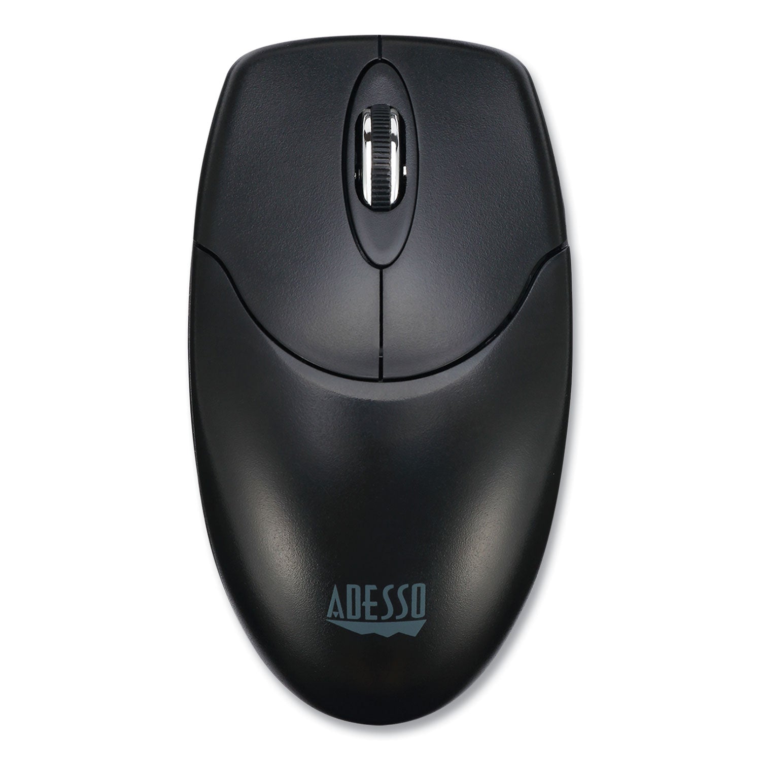 Adesso Imouse M60 Antimicrobial Wireless Mouse - 2.4GHz Wireless with 30ft Range, Ergonomic Ambidextrous Design for Left/Right Hand Use, Black | Perfect for Office, Home & Gaming Setup
