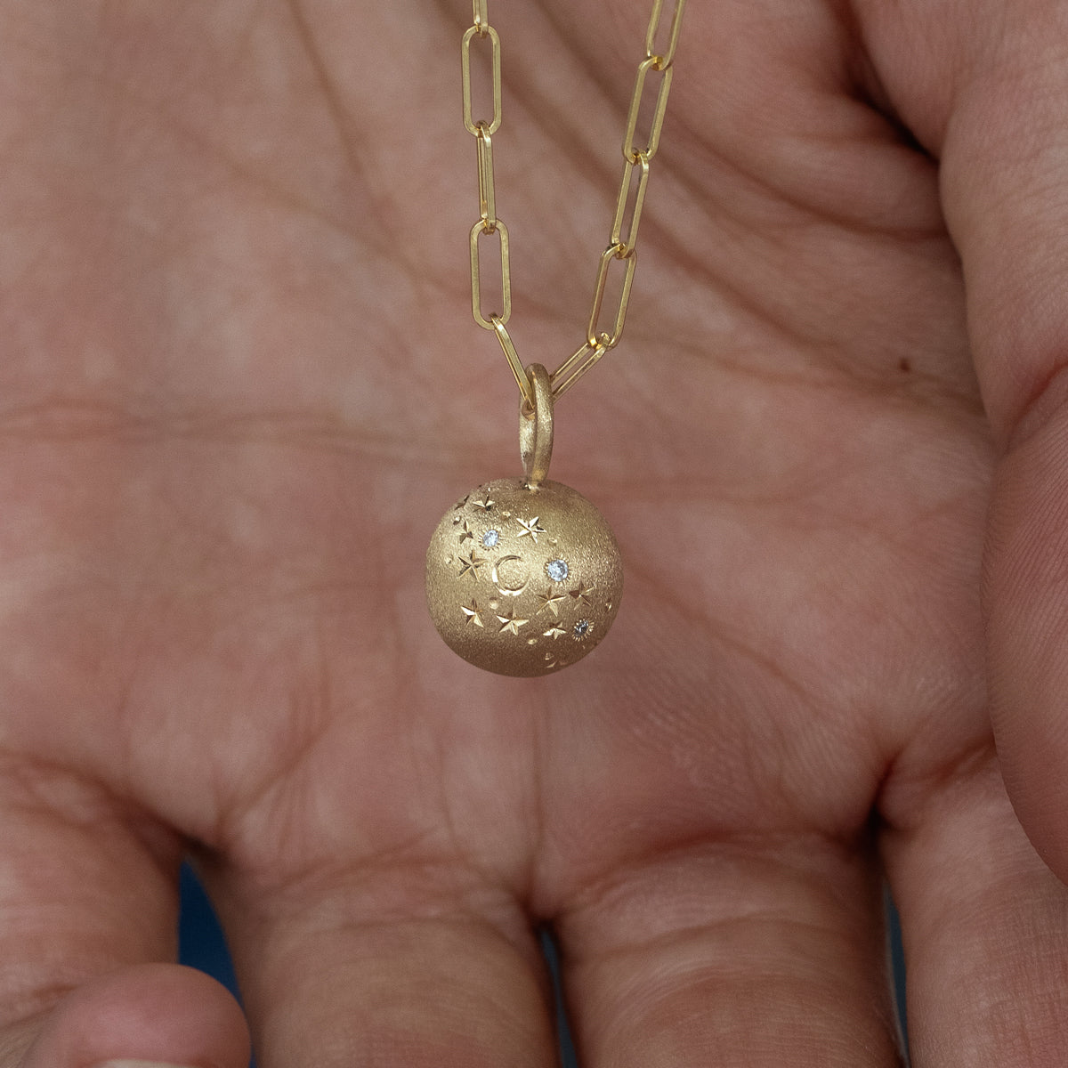 Galileo Ball Necklace - Elegant Science Jewelry for Women & Men - Perfect for Gifts, STEM Enthusiasts & Astronomy Lovers