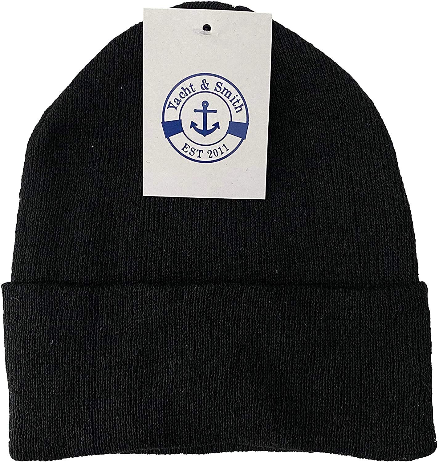 120 Pack Bulk Thermal Winter Beanies & Gloves Set - Wholesale Yacht & Smith Knit Hats and Touchscreen Gloves for Men Women - Perfect for Skiing, Snowboarding, and Cold Weather Outdoor Activities