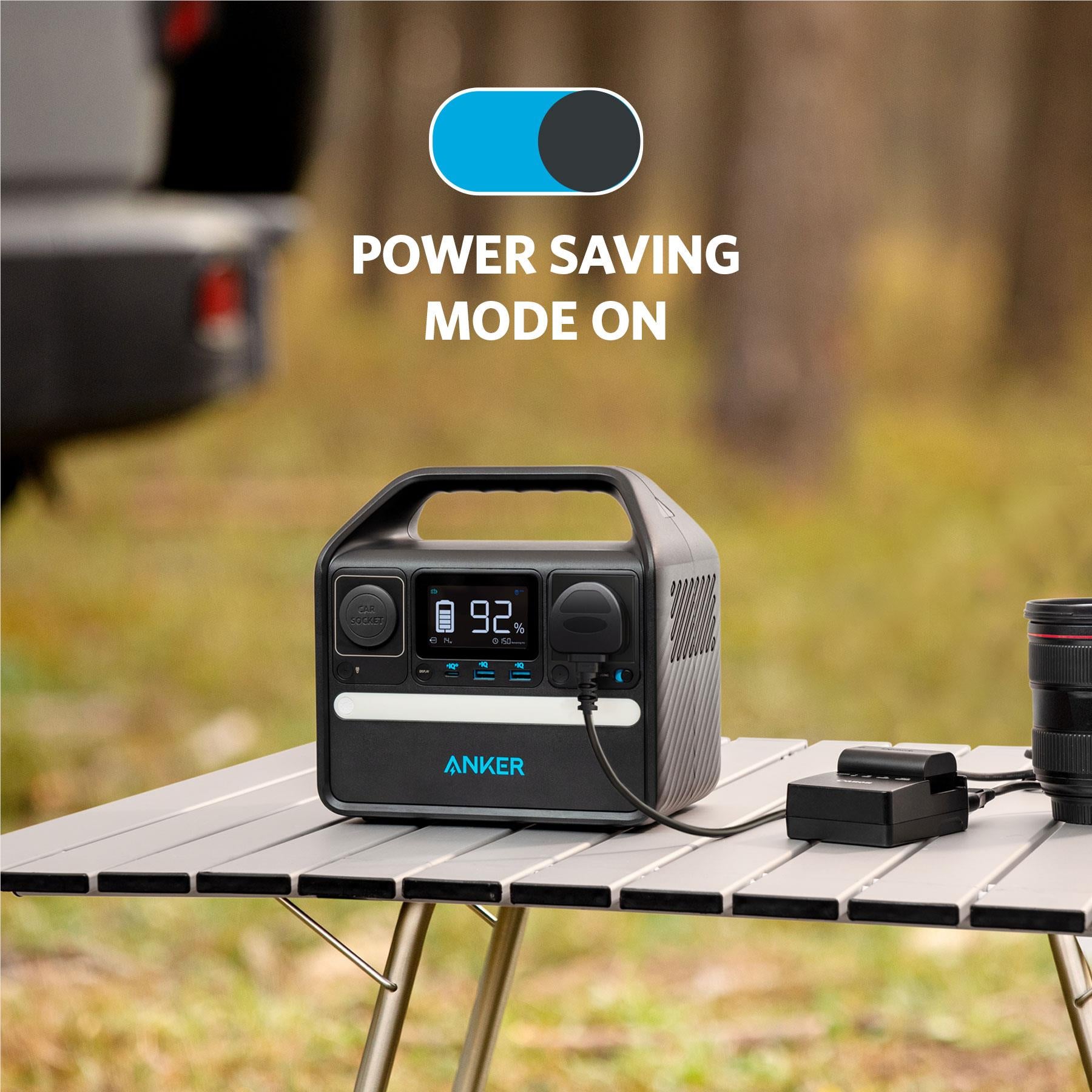 Anker 521 PowerHouse 256WH Portable Power Station - Solar Generator for Camping, Emergencies & Outdoor Adventures - Compact Backup Battery for Phones, Laptops & Small Appliances